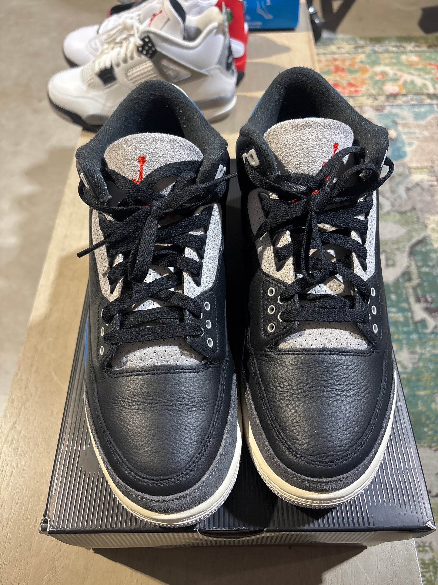 Jordan 3 Rare Air Used Sz 9