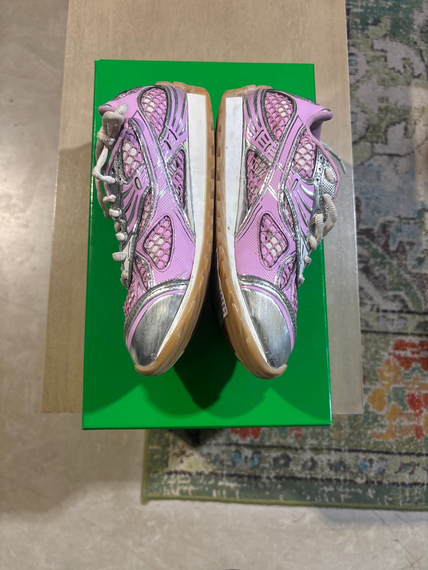 Bottega Orbit Pink/Gum Used Sz 5