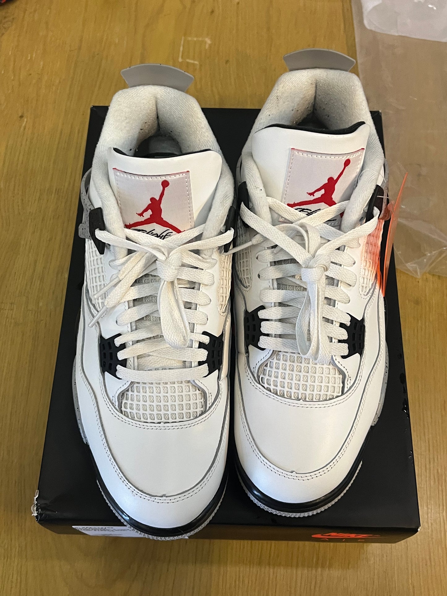 White Cement 4 used size 10