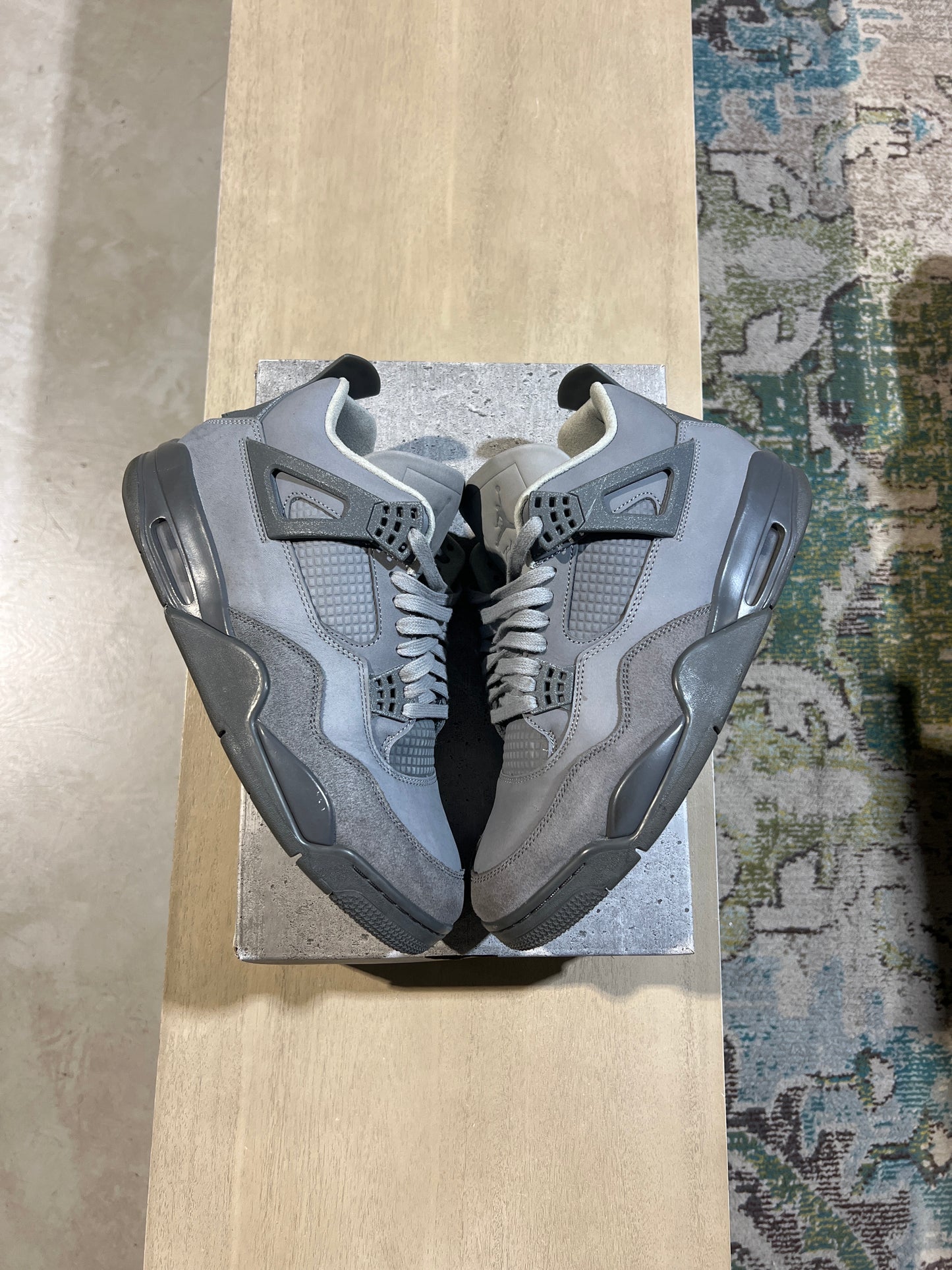 Jordan 4 Wet Cement Used Sz 11
