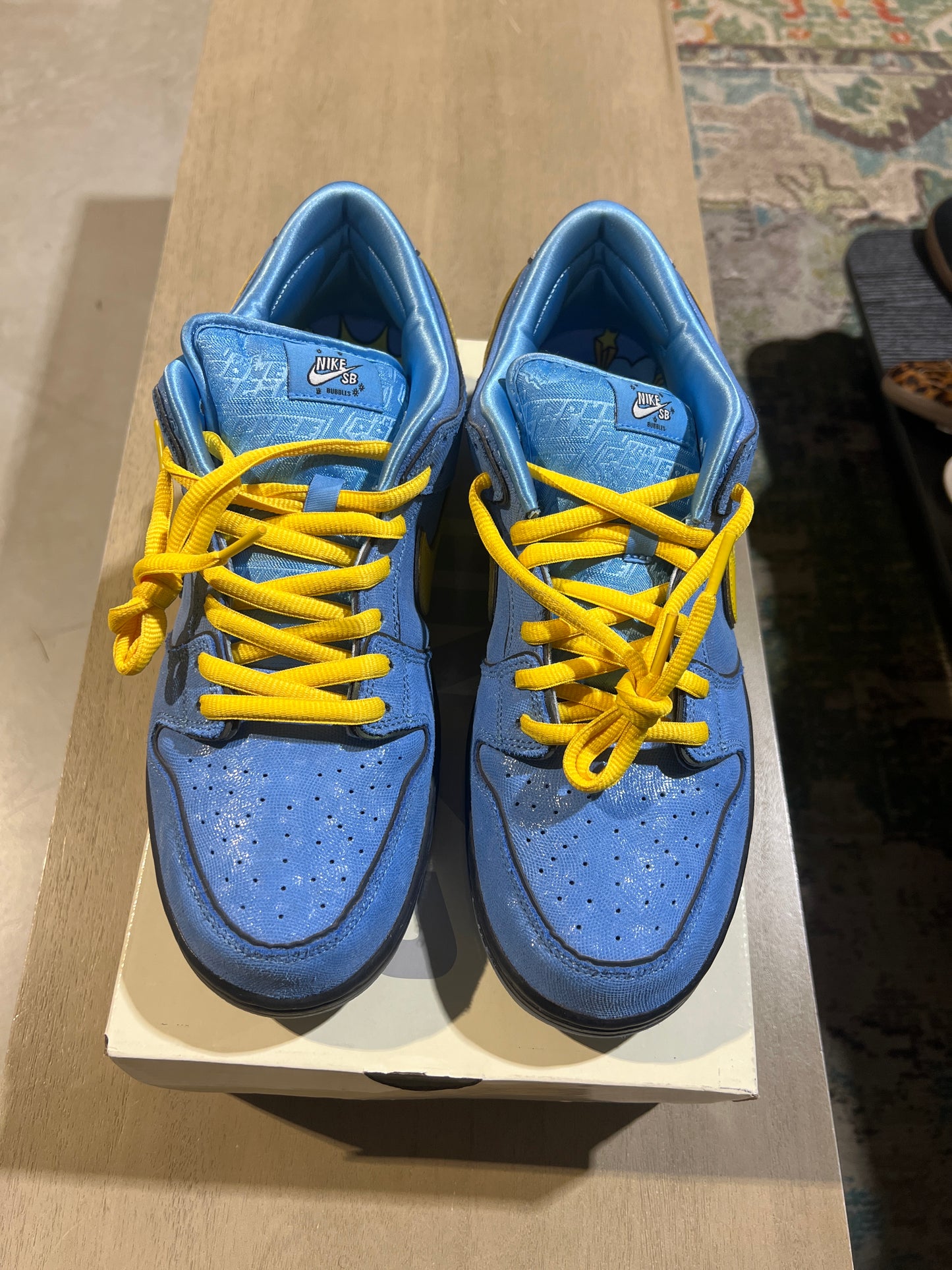 nike sb dunk powerpuff bubbles used sz 12