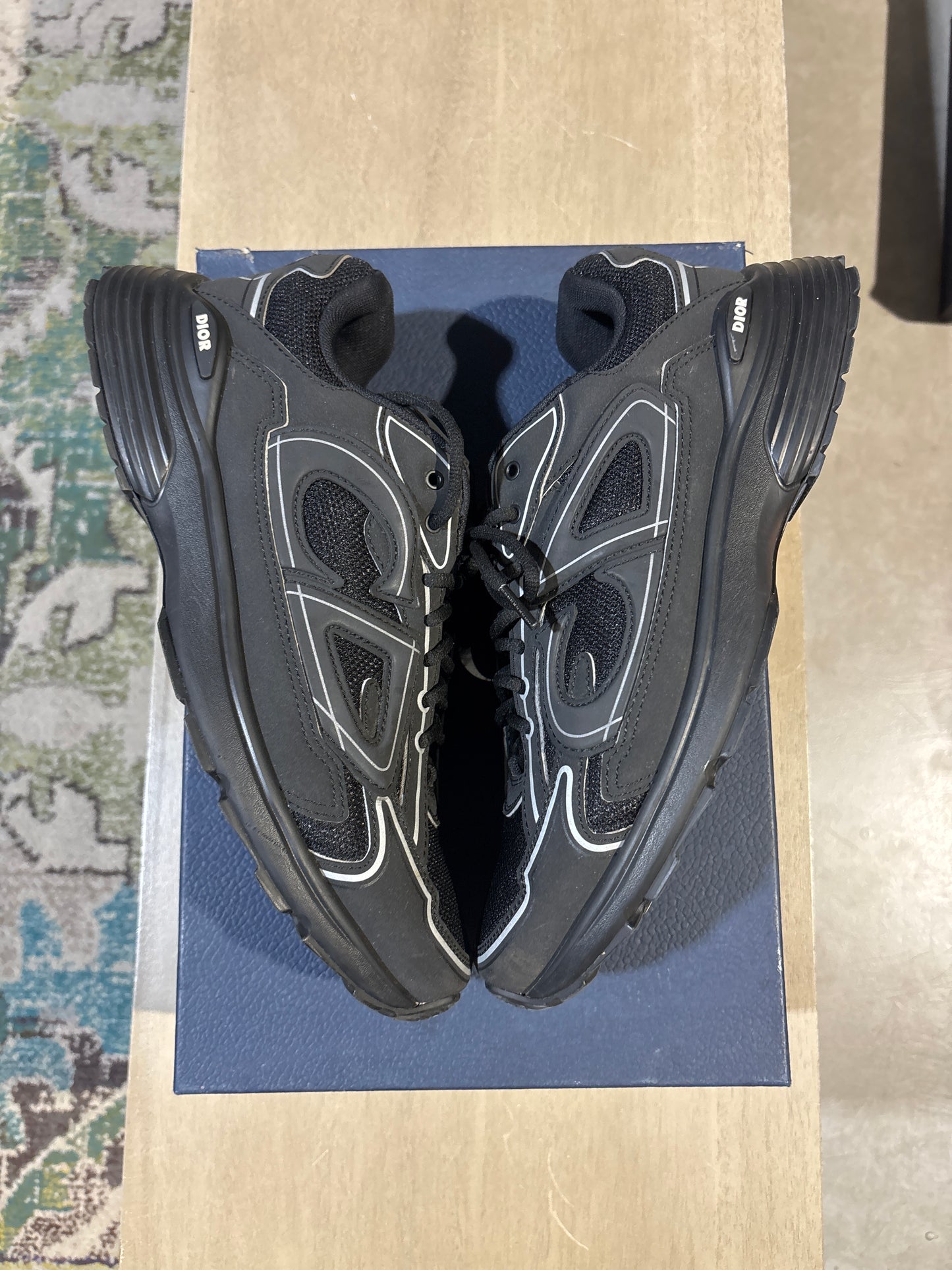 Christian Dior B30 Black Used Sz 12