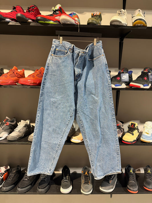 Supreme Baggy Dark Indigo Denim Sz 38 - Pre-Owned