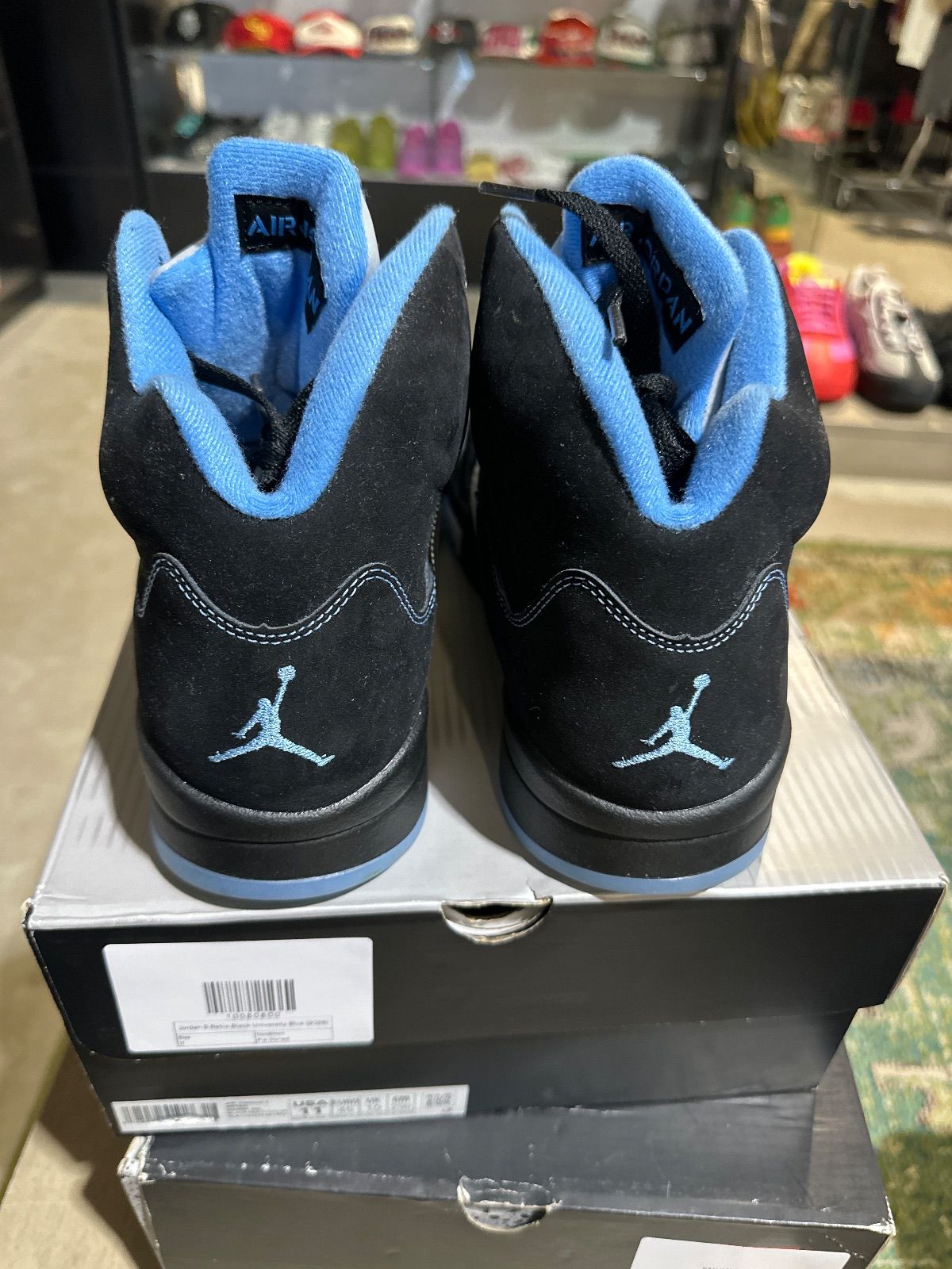 Jordan 5 Retro Black University Blue (2026) - Pre-Owned