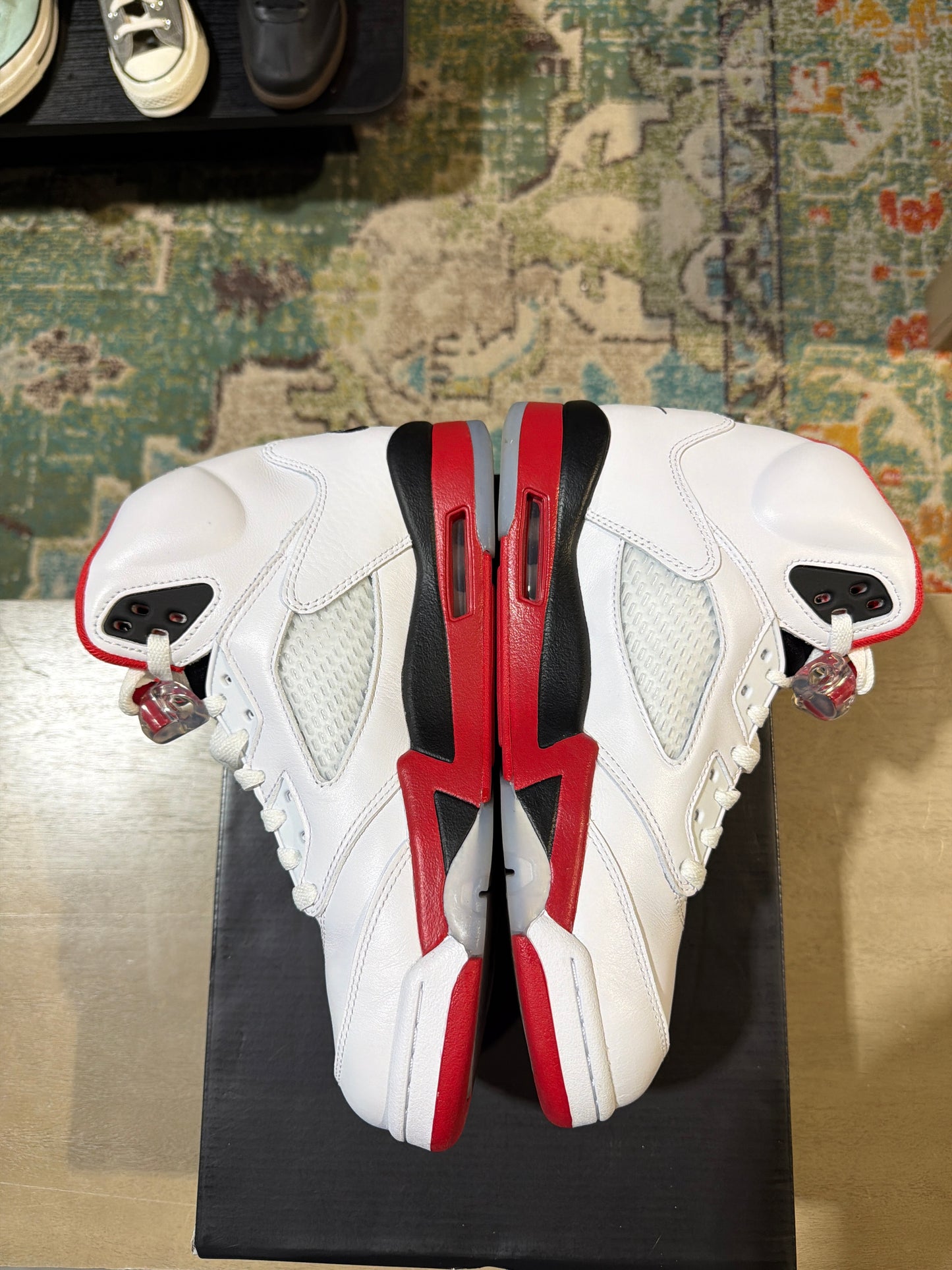 Jordan 5 Fire Red Used Sz 8.5