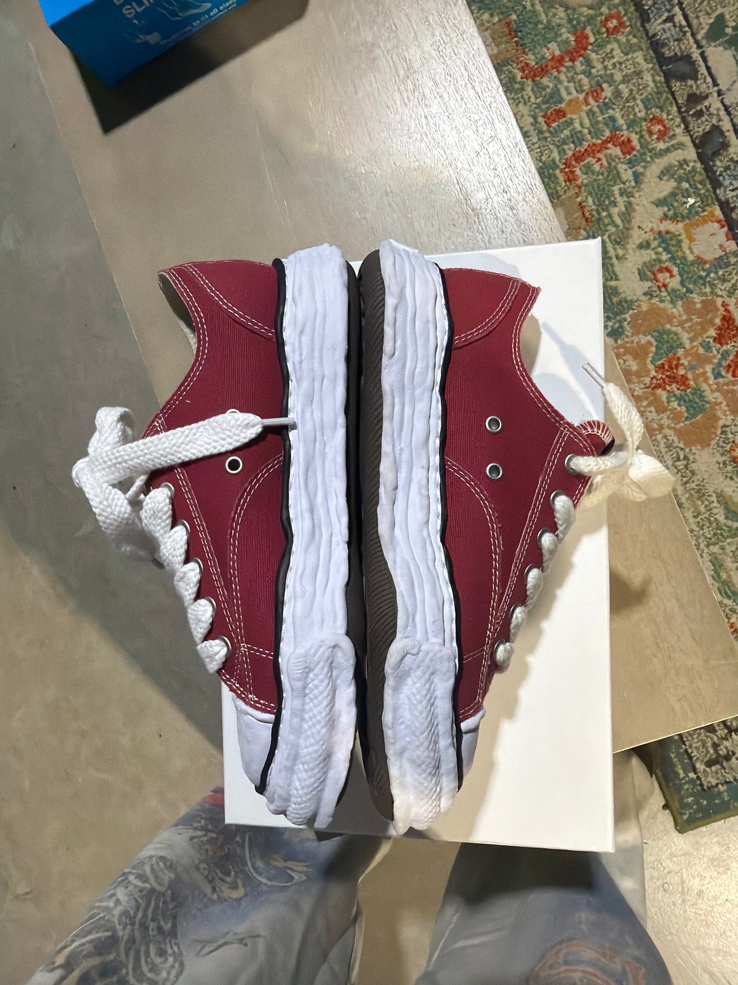 MAISON MIHARA PETERSON 23 BORDEAUX USED SZ 9