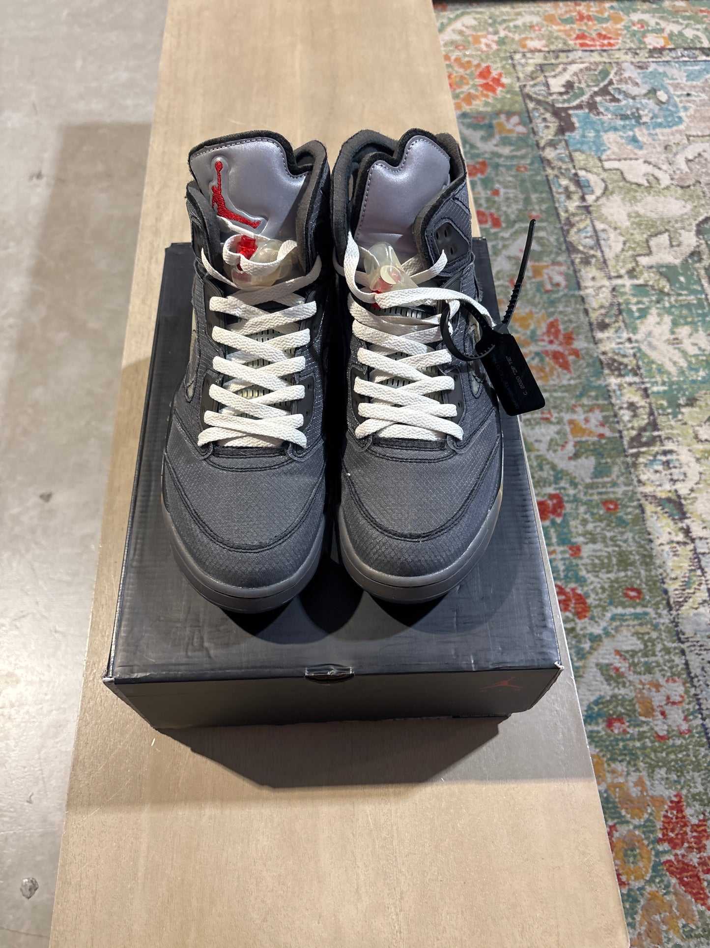 Jordan 5 Offwhite Muslin Used Sz 11