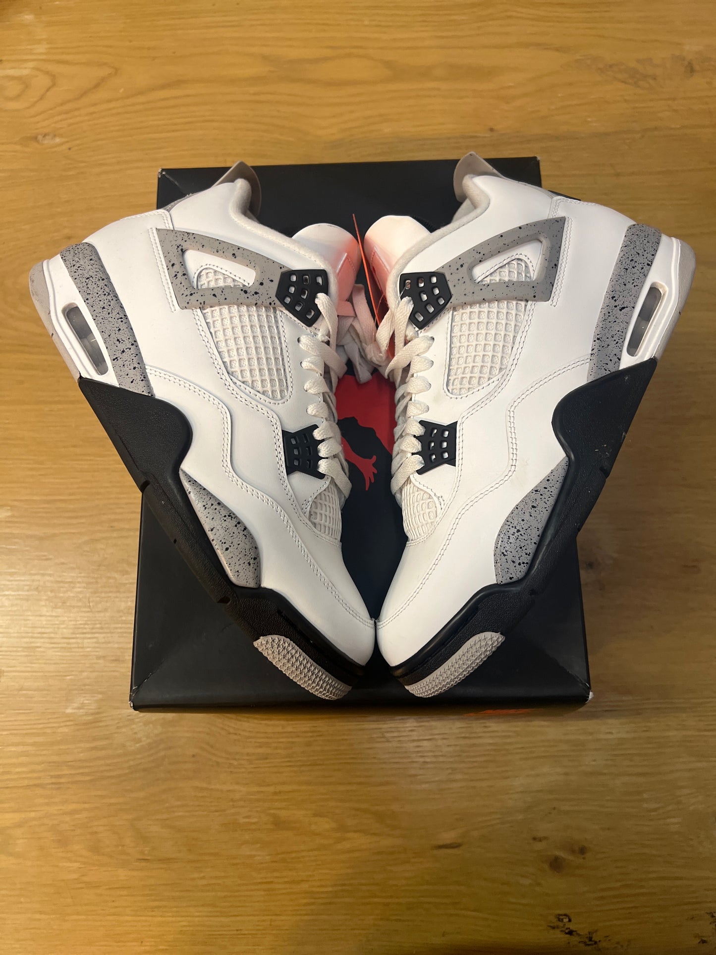 Jordan 4 White Cement Used Sz 10
