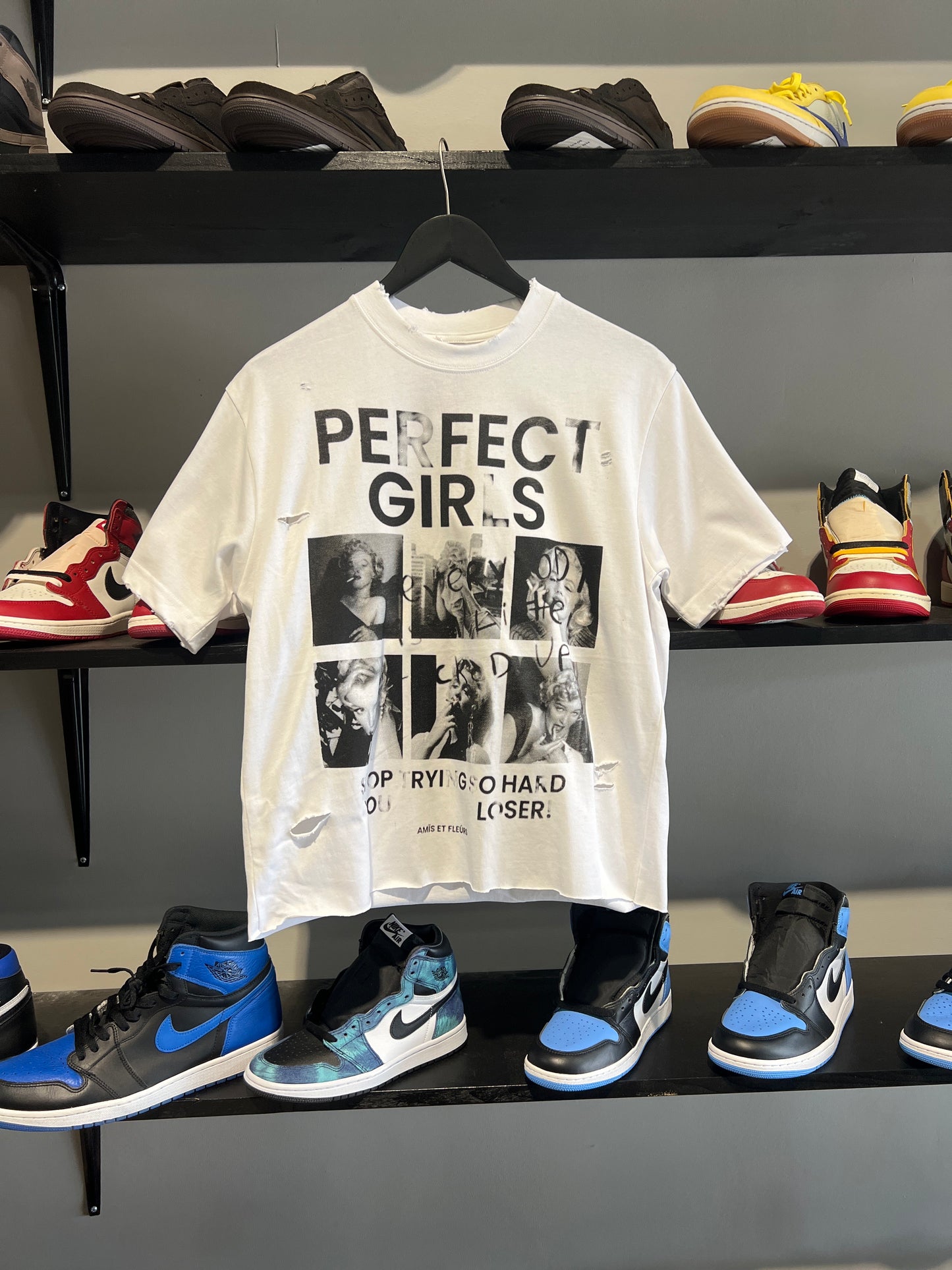 AEF Perfect girls white tee
