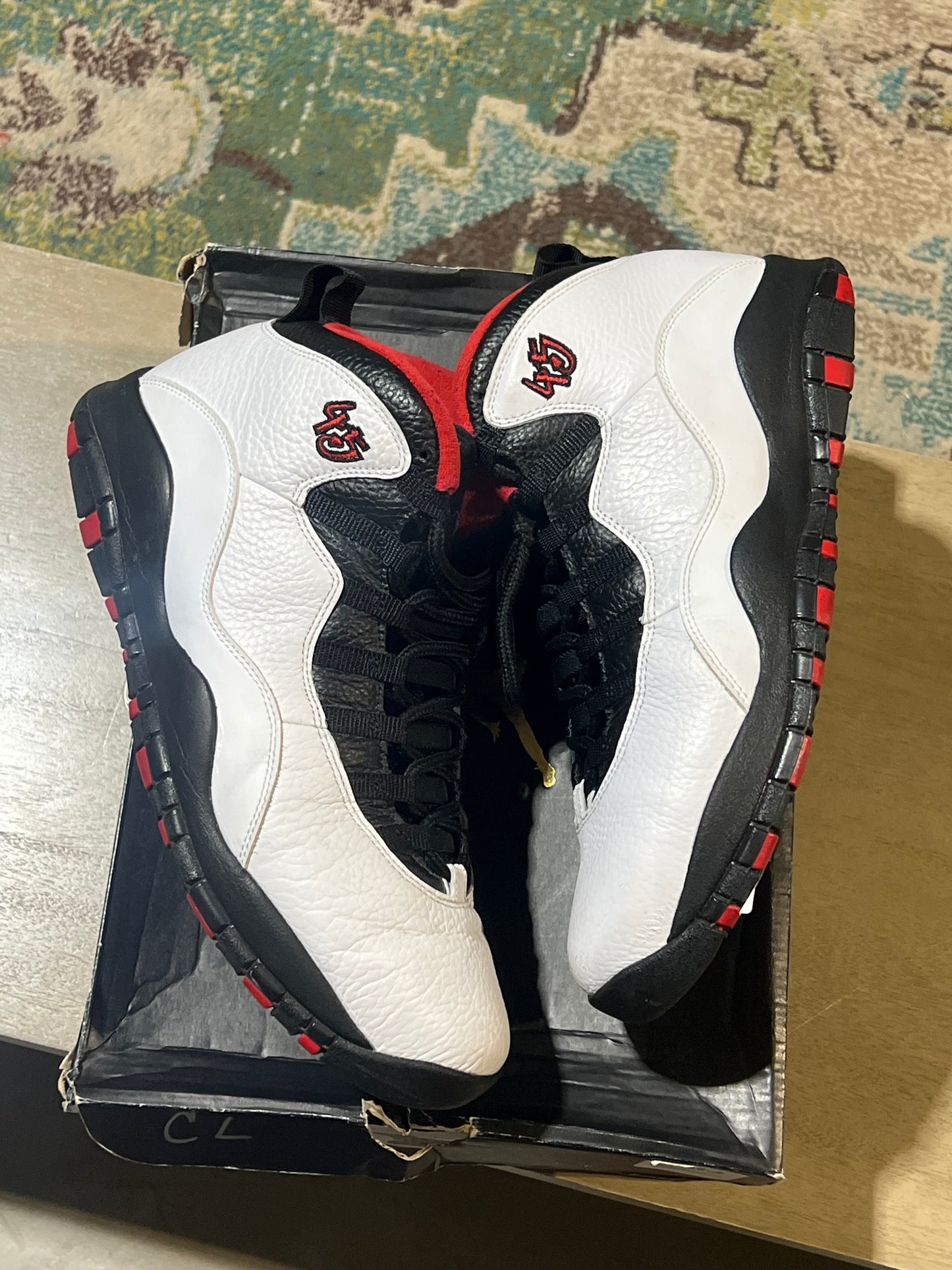 Jordan 10 Double Nickel Used Sz 11.5
