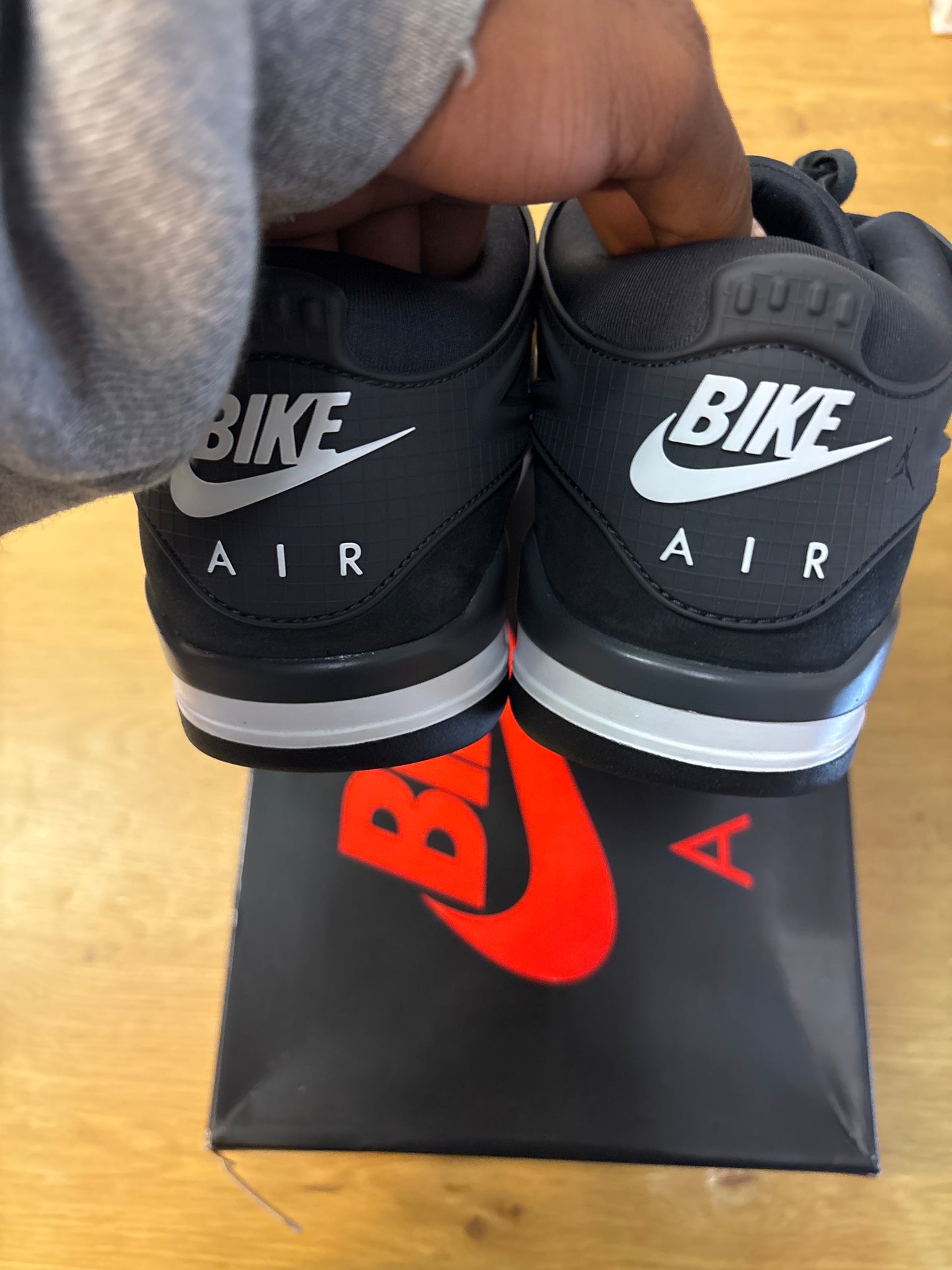 NIGEL SYLVESTER X AIR JORDAN 4 RM SP DRIVEWAY GREY USED SIZE 11