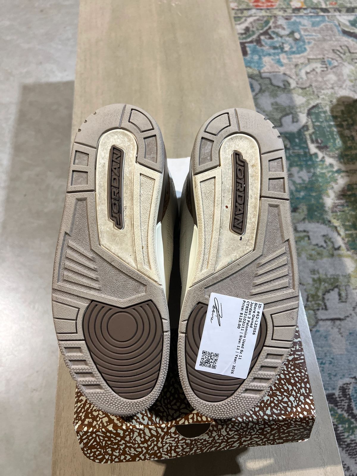 Jordan 3 Retro Palomino - Pre-Owned