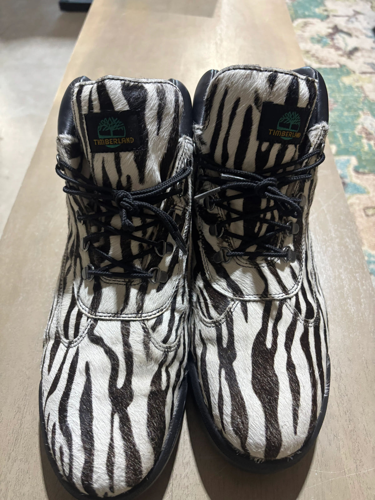 Timberland Supreme Field Boot Zebra Used 12 - Pre-Owned