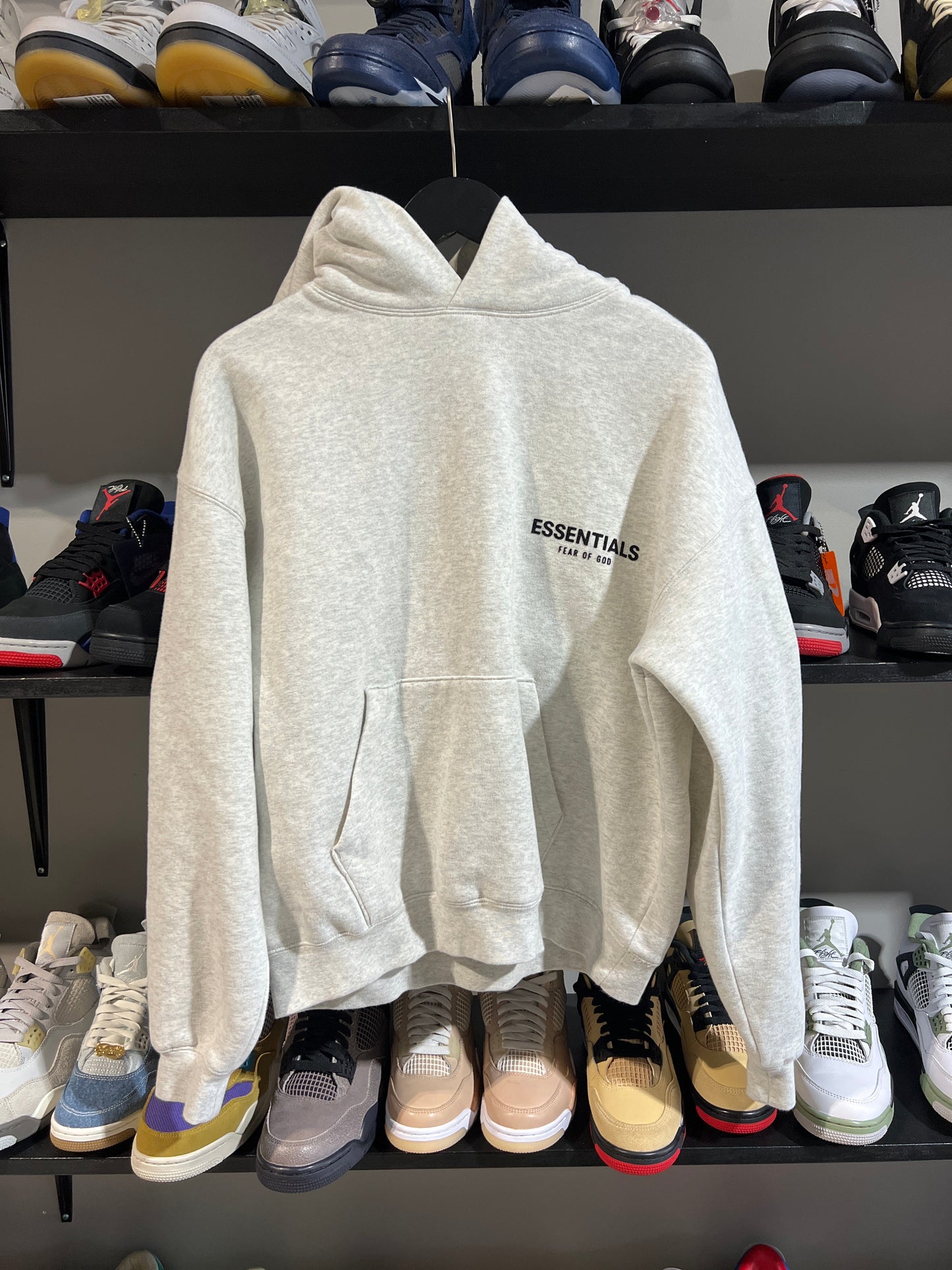 Essentials Light Oatmeal Hoodie