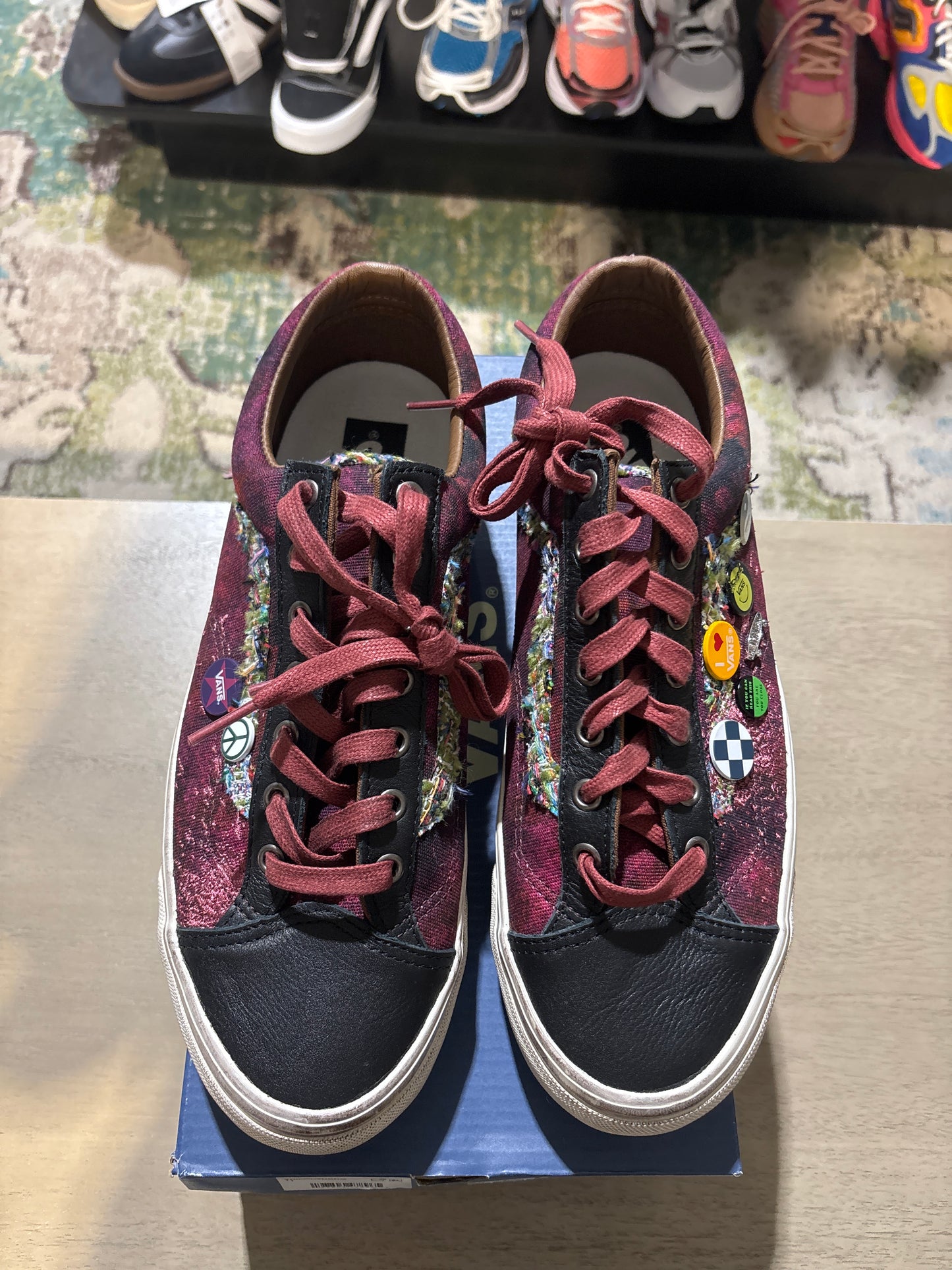 Souvenir Vans Red used SZ 11