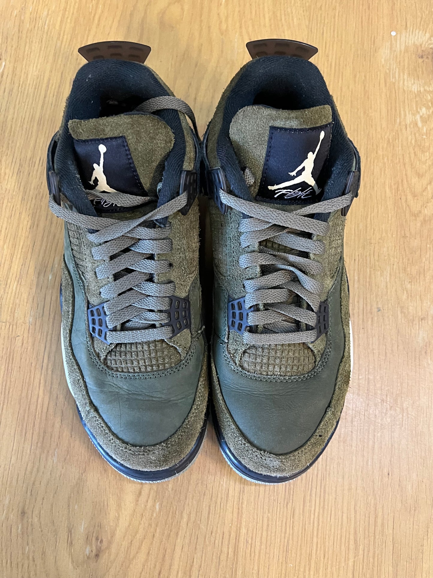 Jordan 4 Craft Medium Olive Used Sz 8.5 NB