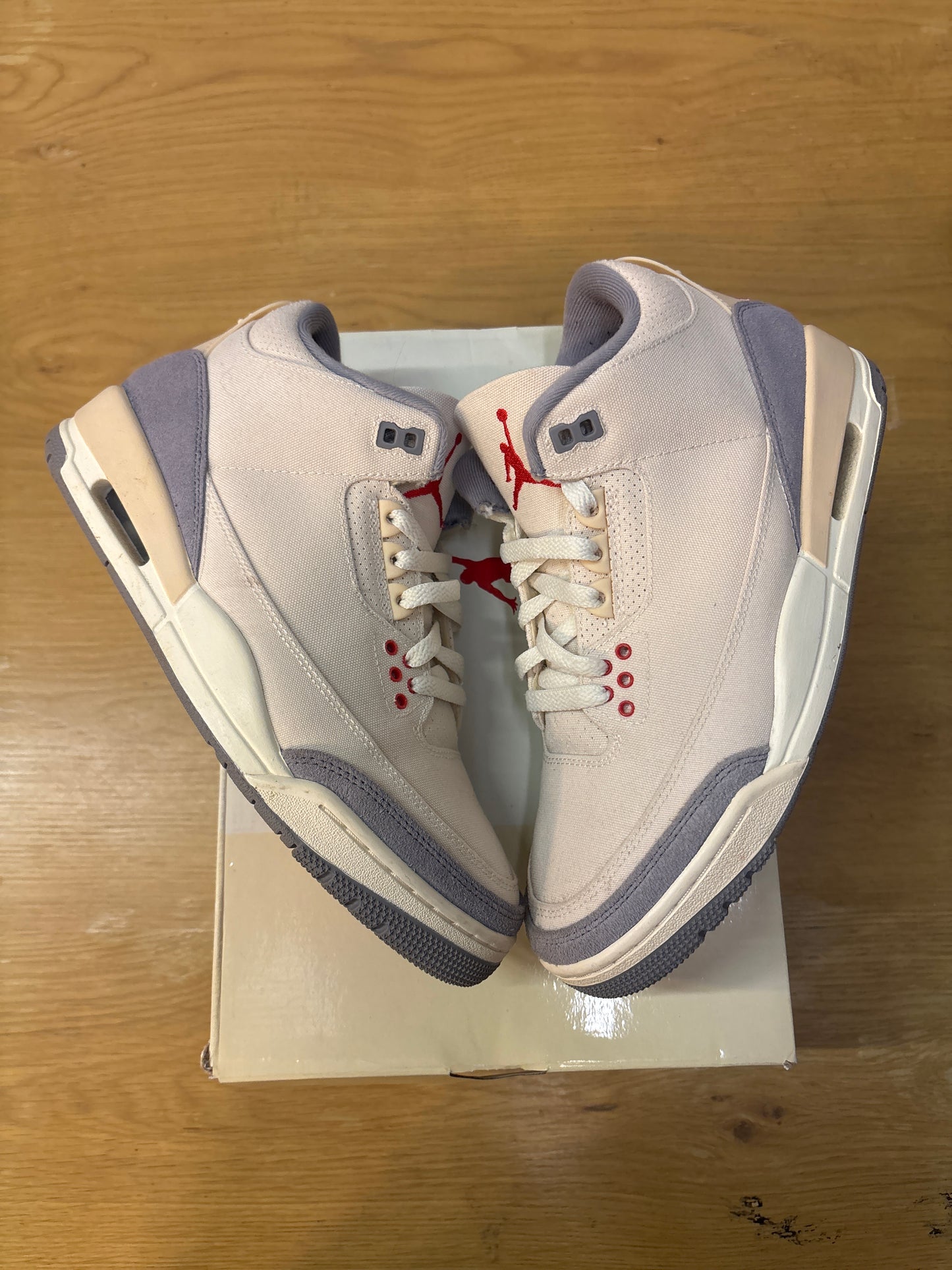 Air Jordan 3 retro muslin used size 8.5