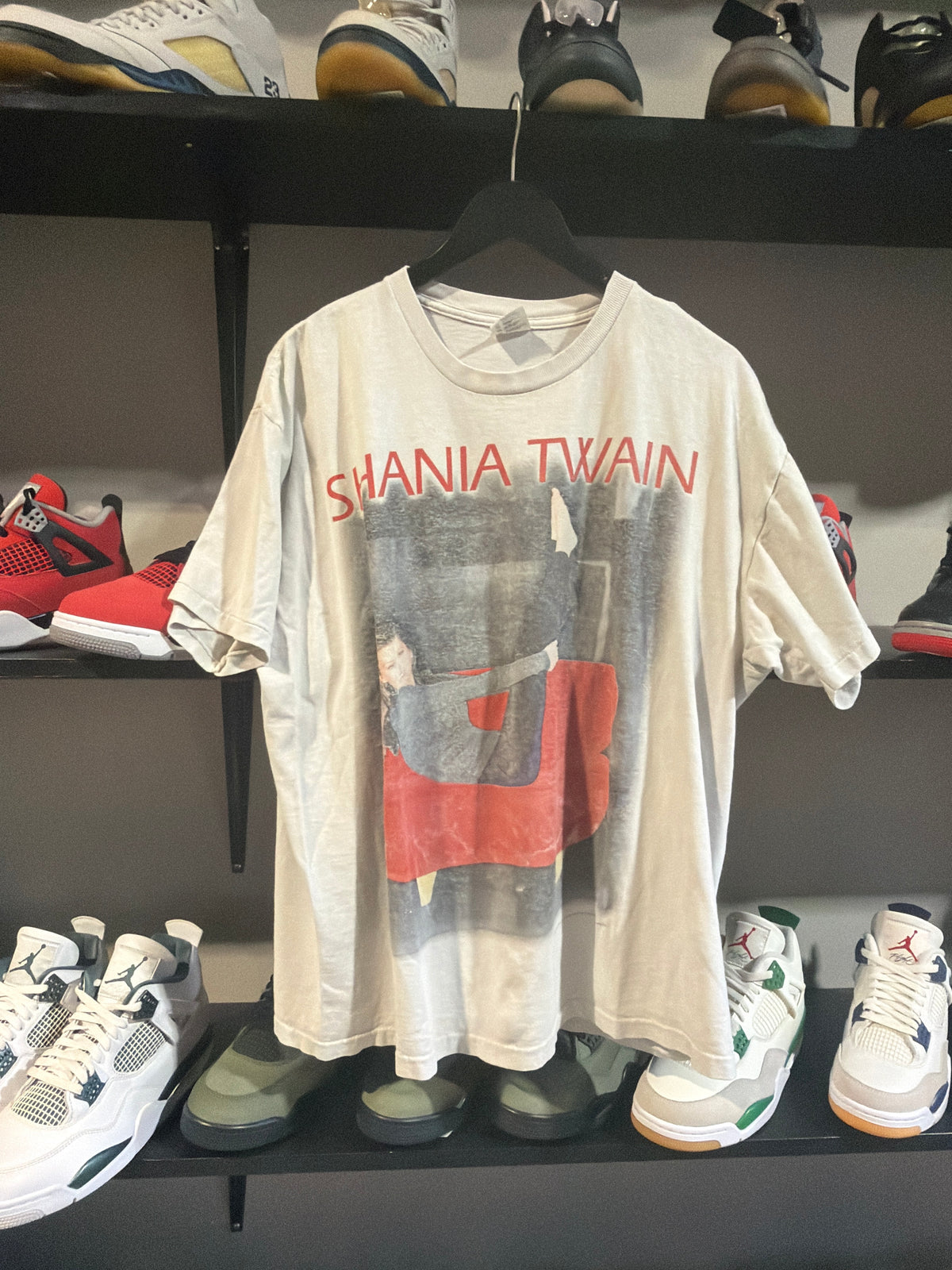 Vintage Shania Twain World Tour Tee Sz XL