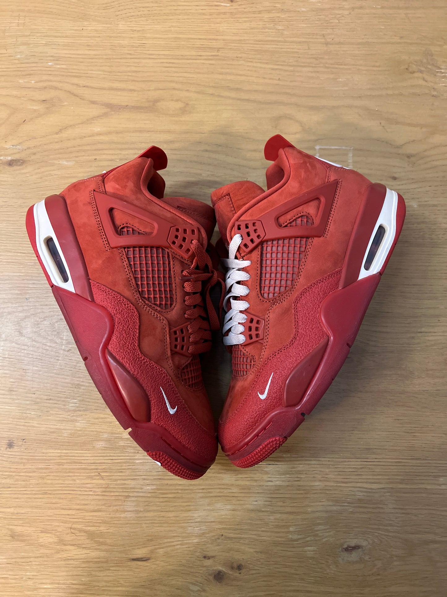 NIGEL X AIR JORDAN 4  BRICK BY BRICK USED SZ 8.5 NB