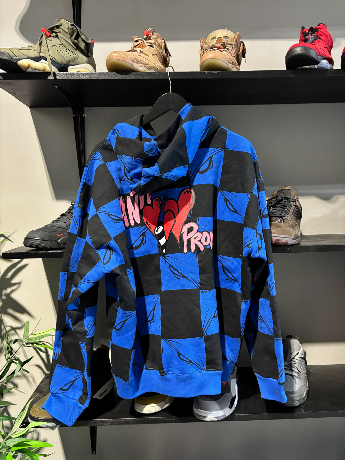 Matty Boy Anti Promo 99 Eyes Las Vegas Hoodie Blue