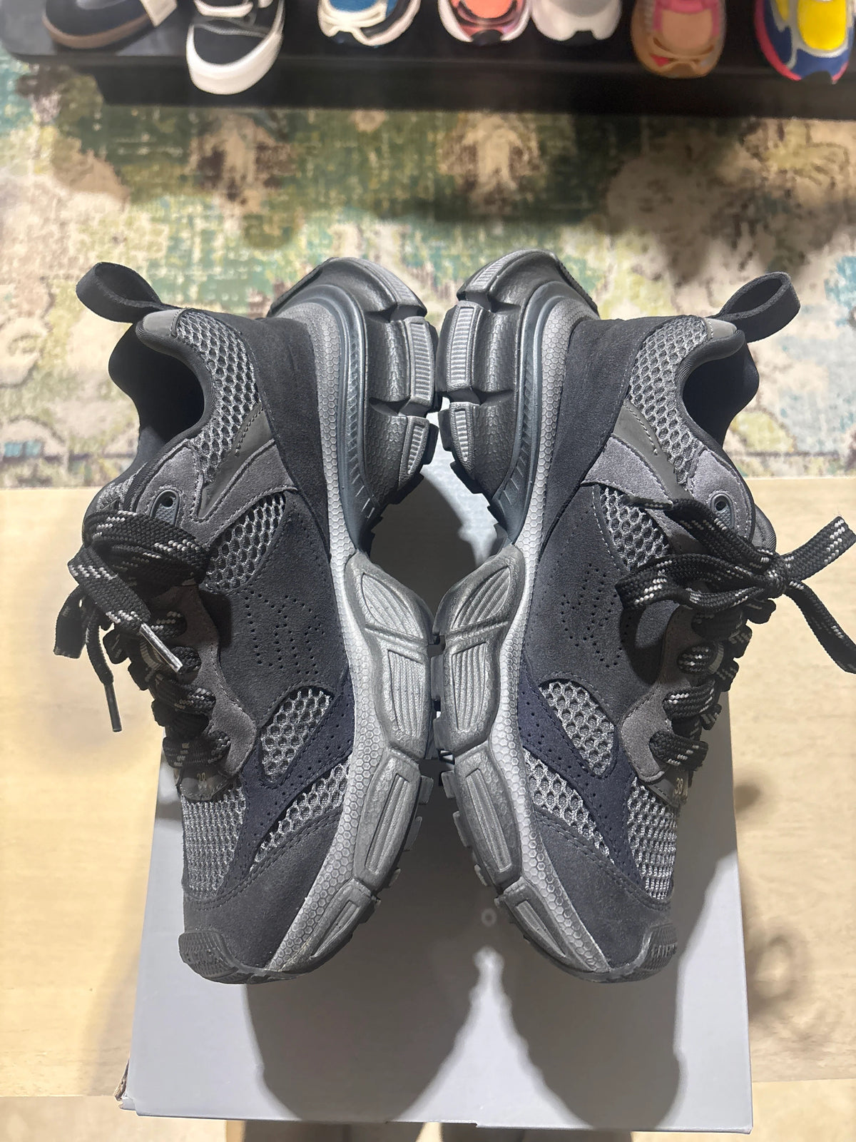 Balenciaga 3Xl Grey Mix Used Sz 6 - Pre-Owned