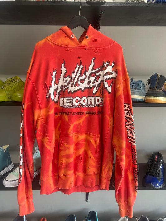 Hellstar lava wash hoodie