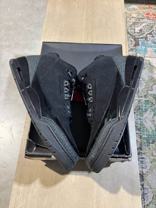 Jordan 3 Retro Black Cat (2025) - Pre-Owned