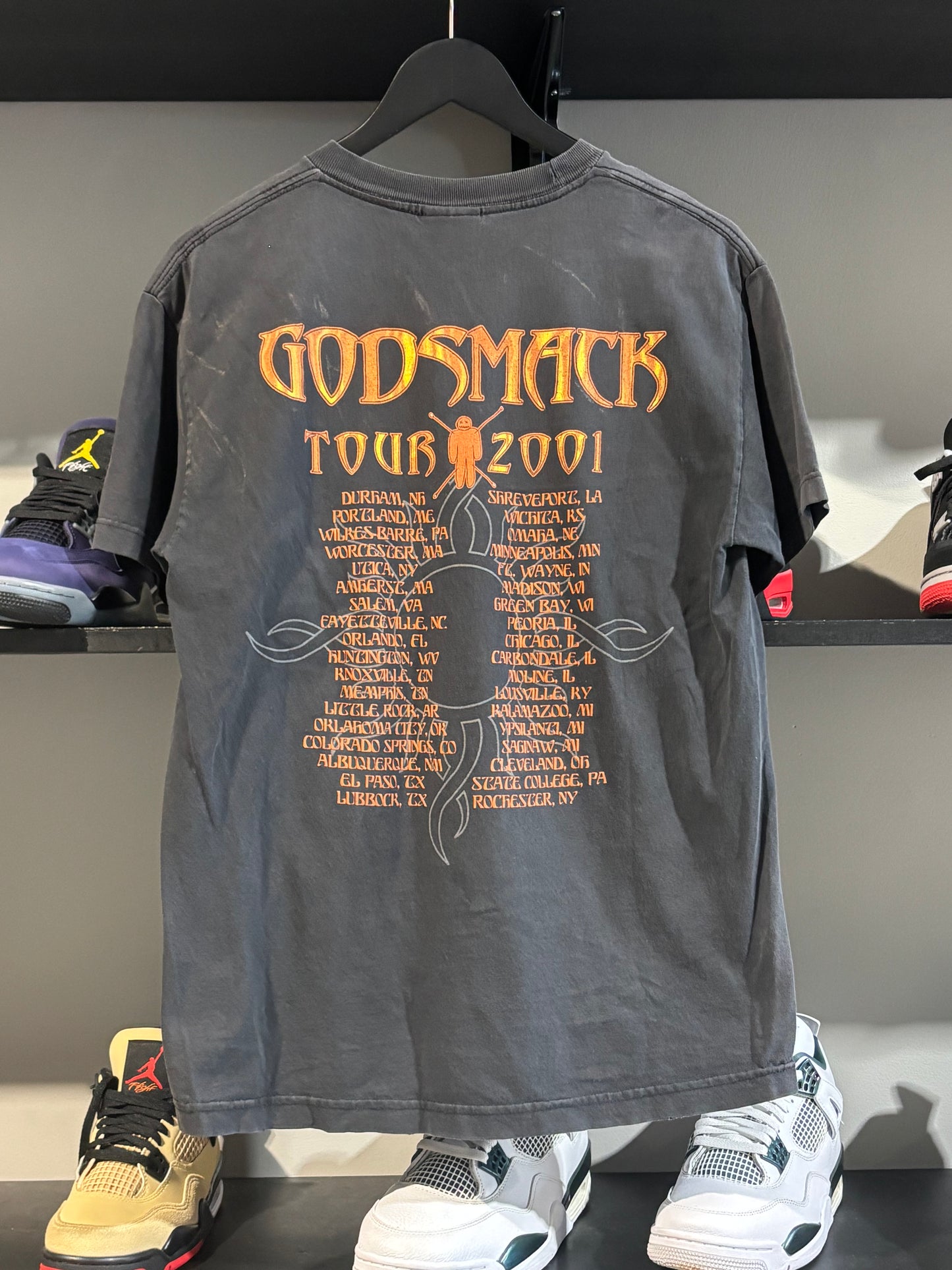 Vintage Godsmack 01 Tour Tee