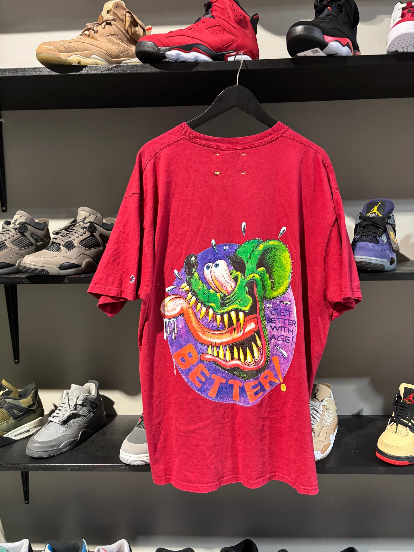 Better With Age KMA Tee Red Sz XXL