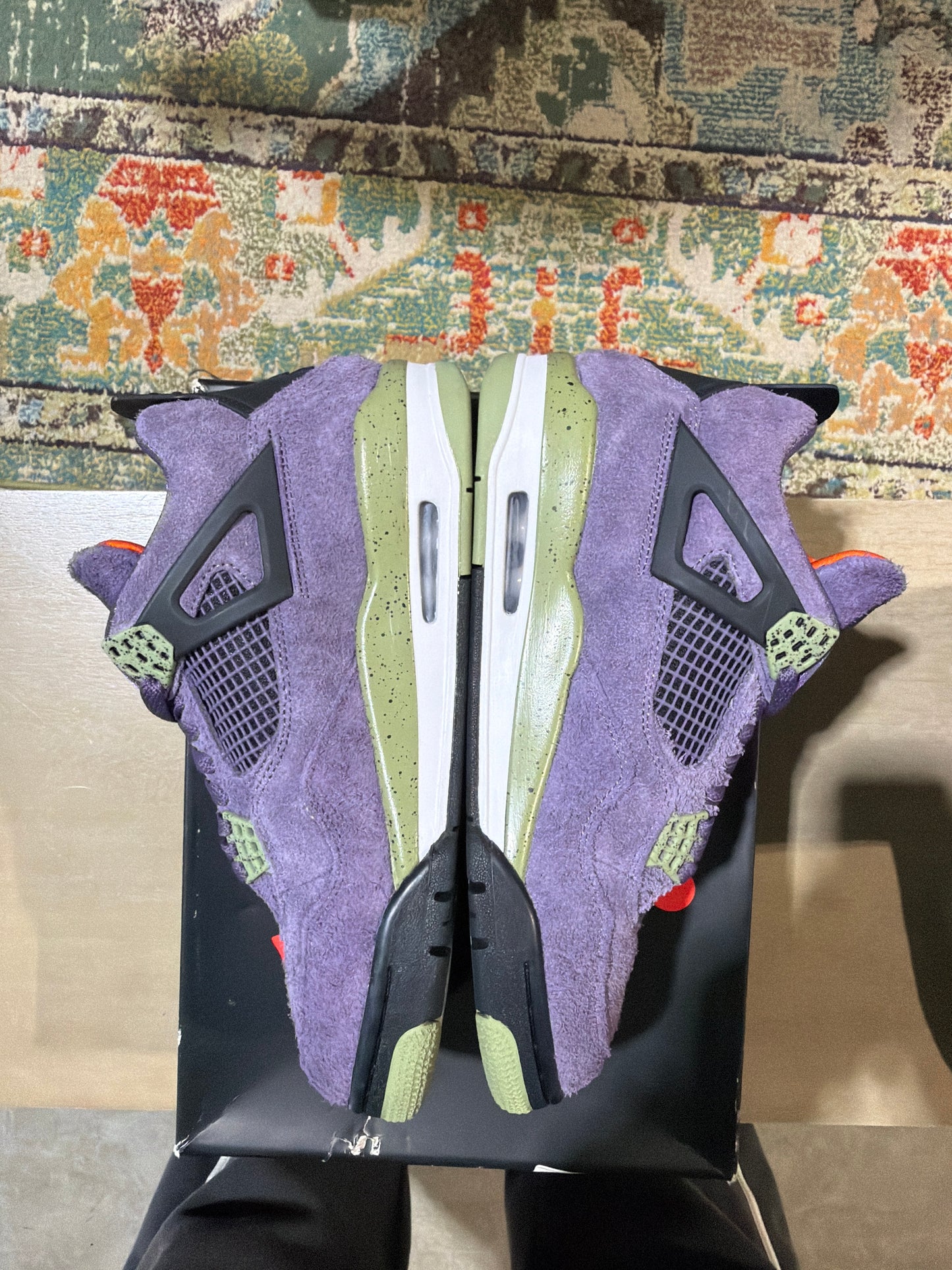 WMNS JORDAN 4 CANYON PURPLE USED SZ 11w