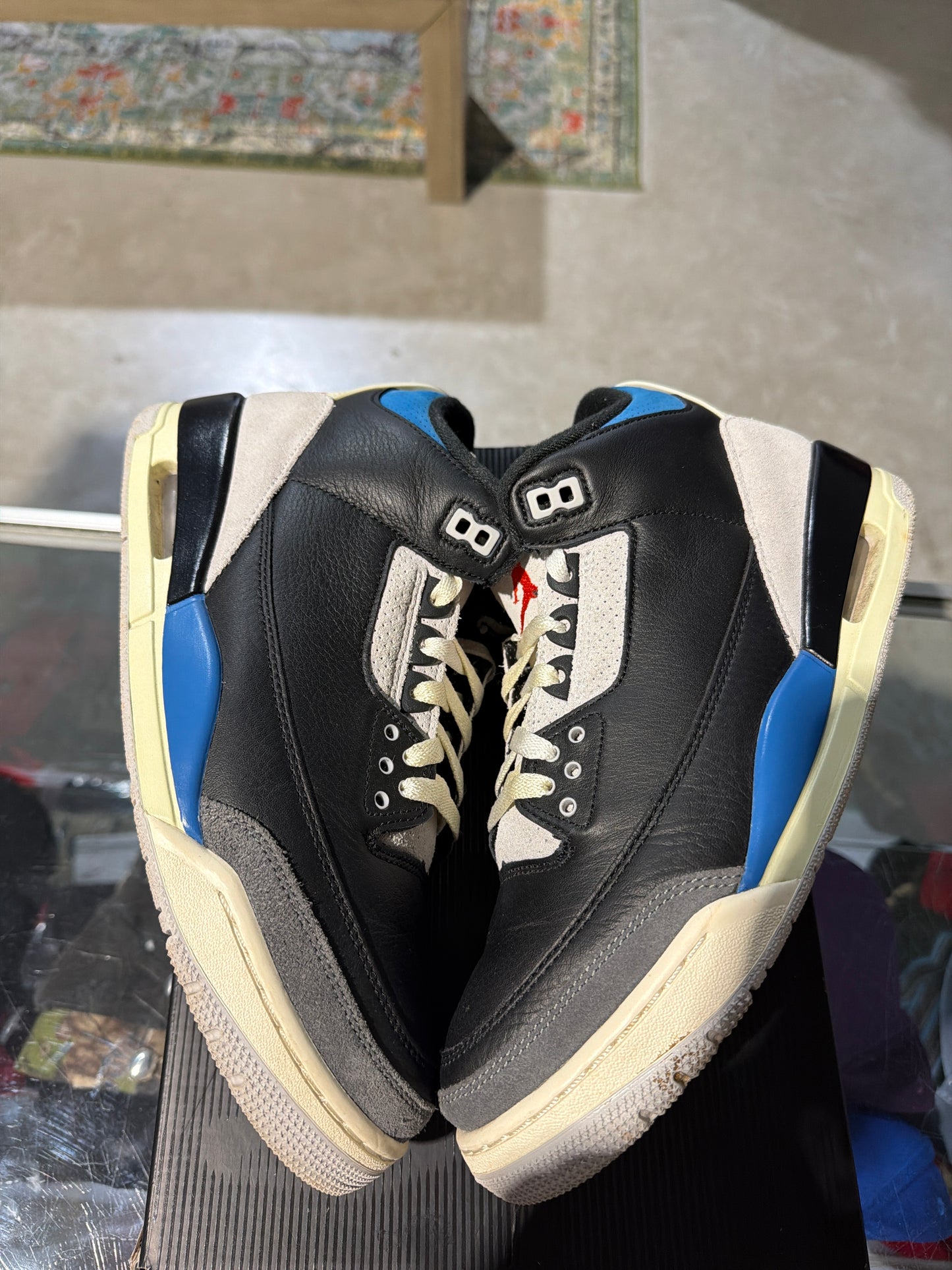Jordan 3 Rare Air Used Sz 9.5