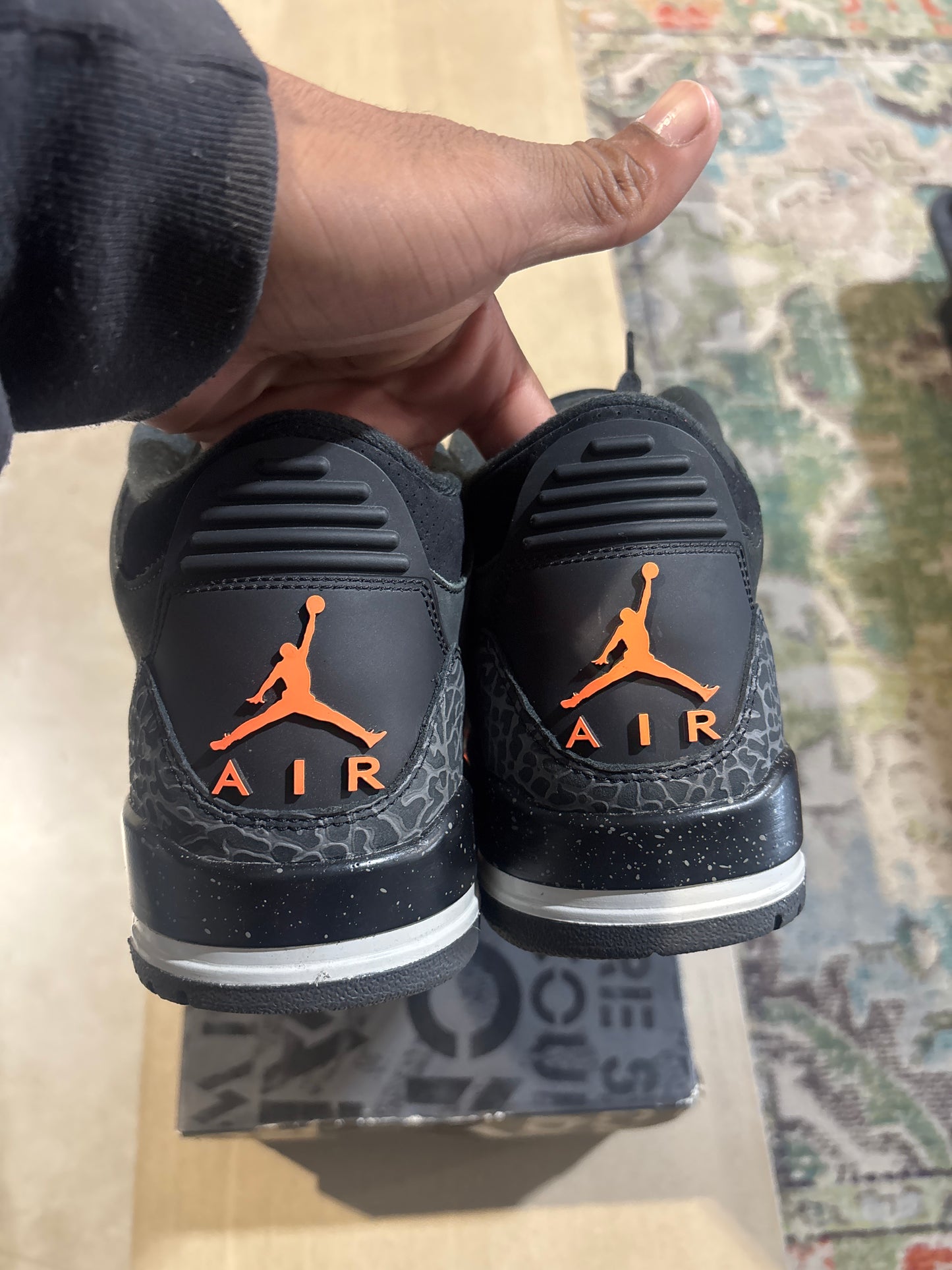 Jordan 3 Fear Used Sz 10.5