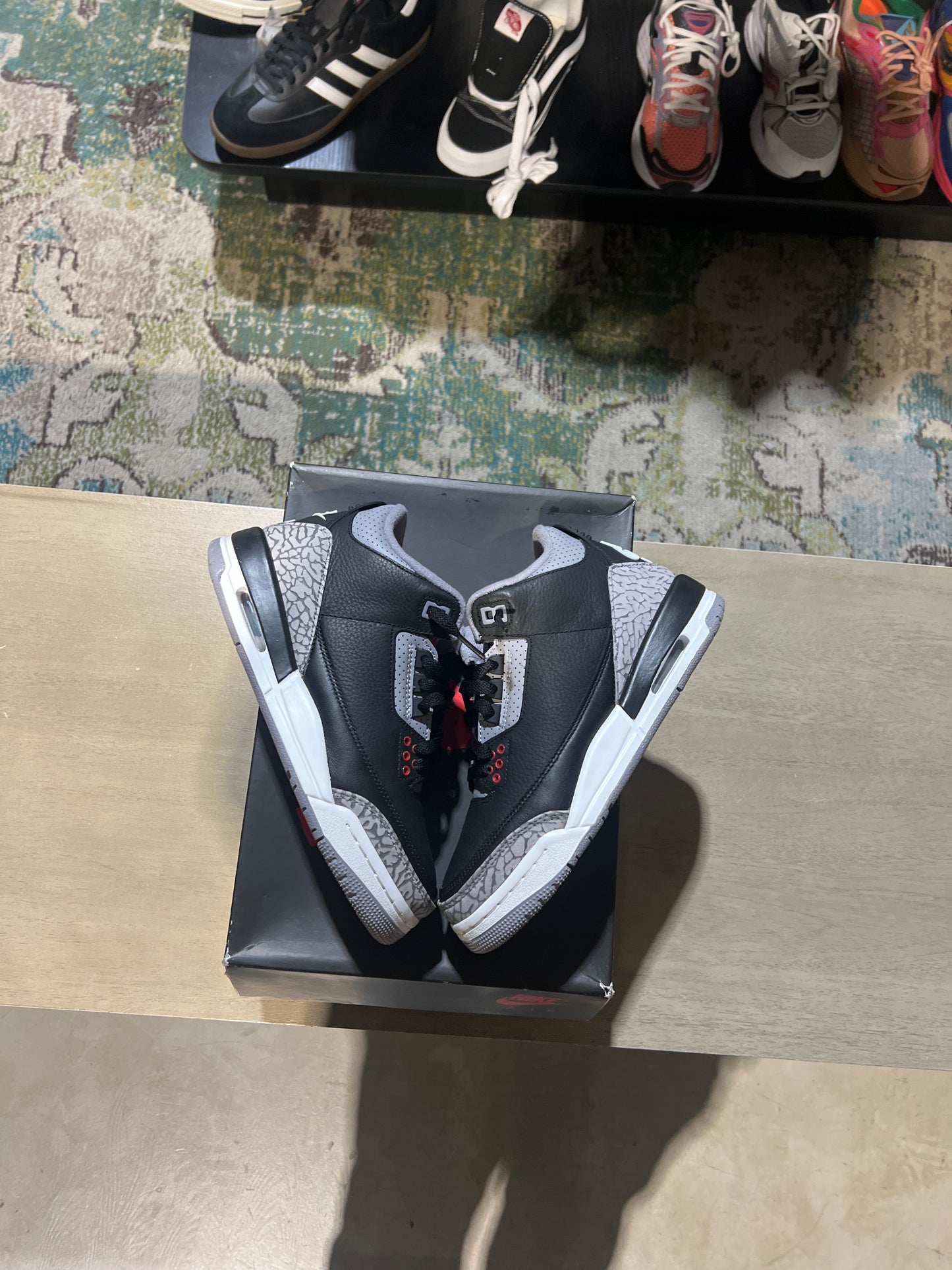 Jordan 3 black cement used 5Y