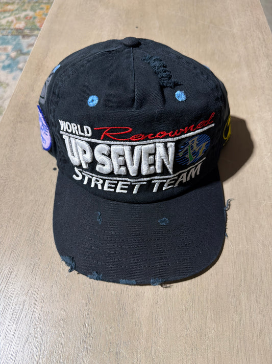 Up7 Skate Snapback Black/Black