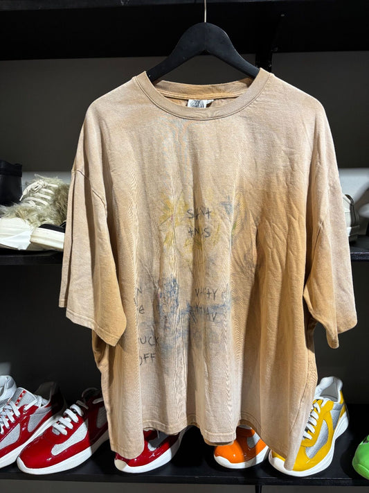 Saint Vanity Tan F*ck Tee