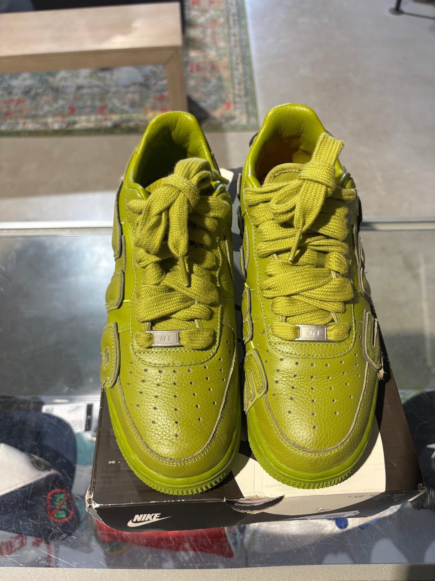 Nike CPFM Forces Moss Used Sz 9