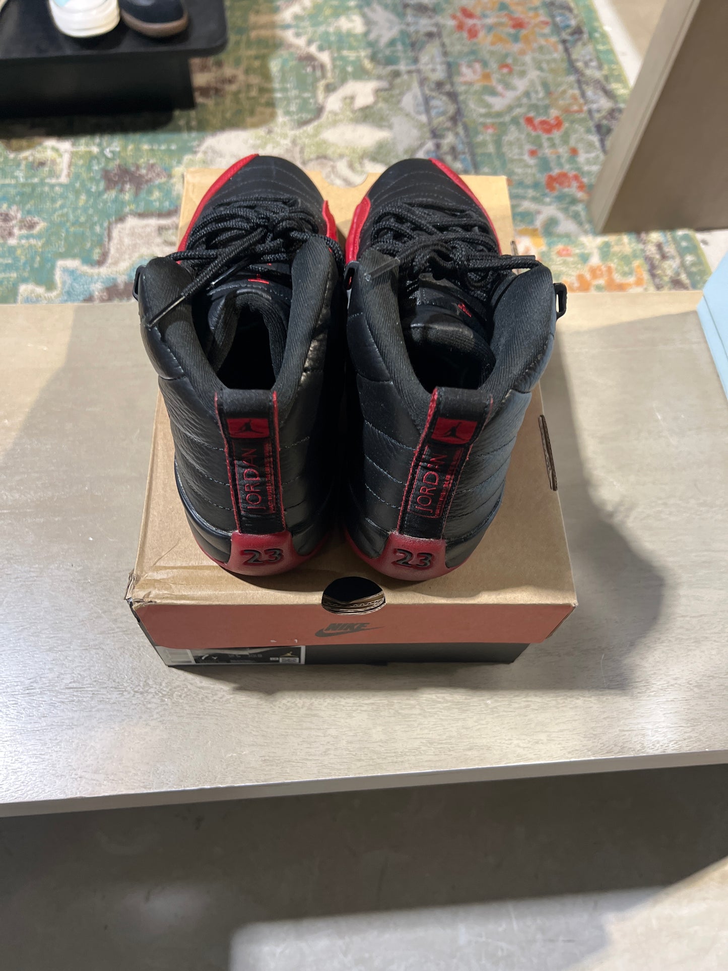 Jordan 12 flu game used sz 7Y