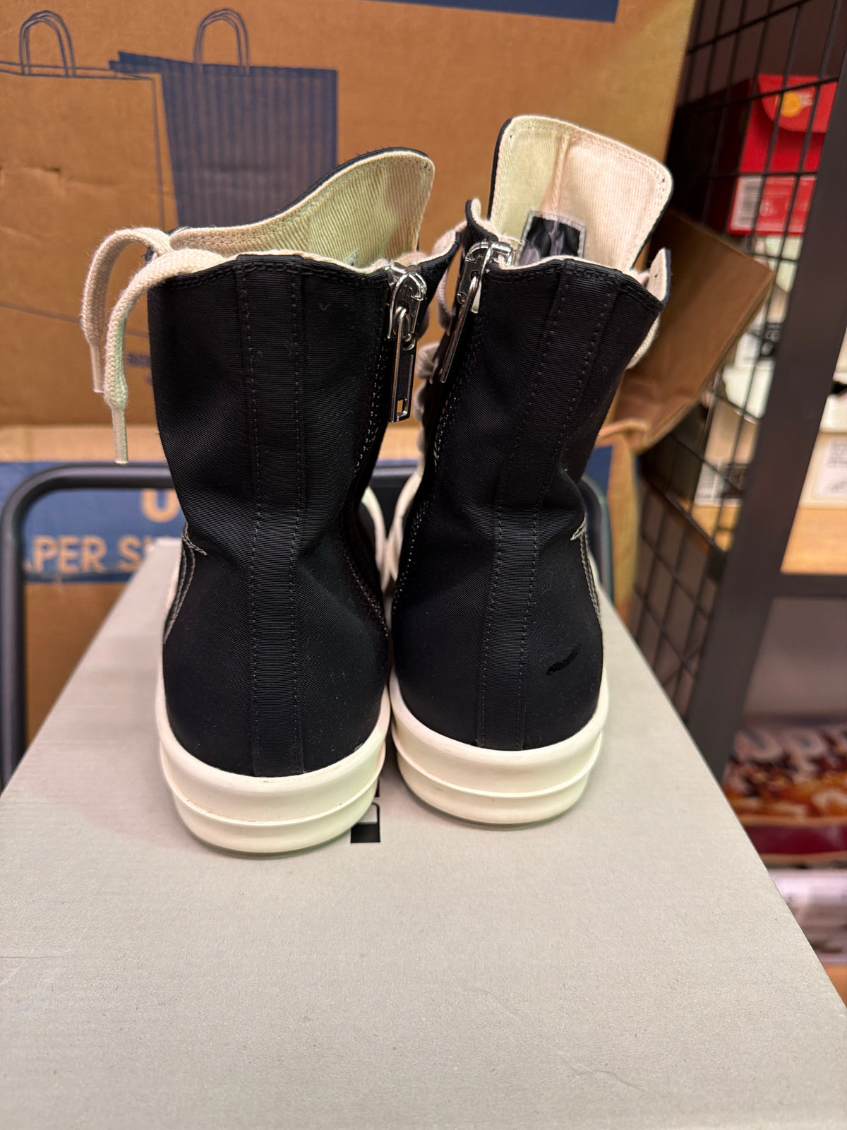 Rick Owen’s Ramone High Penta Used Sz 6