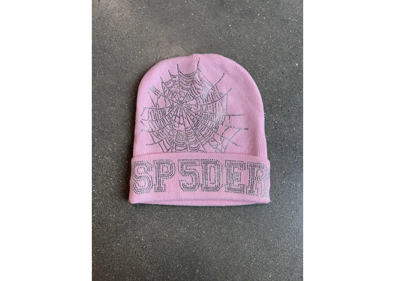Spider Pink Beanie