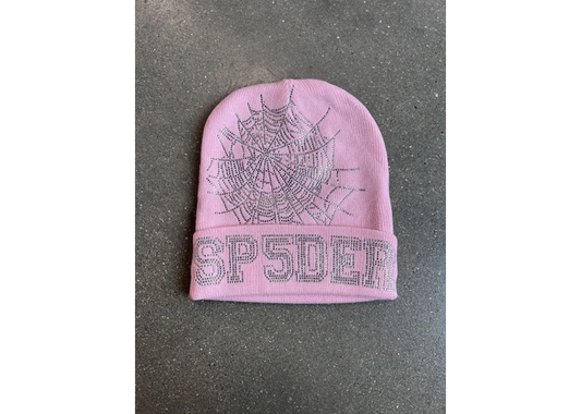 Spider Pink Beanie