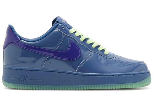 Nike Air Force 1 Low Patent Leather Mystic Navy Grape Ice