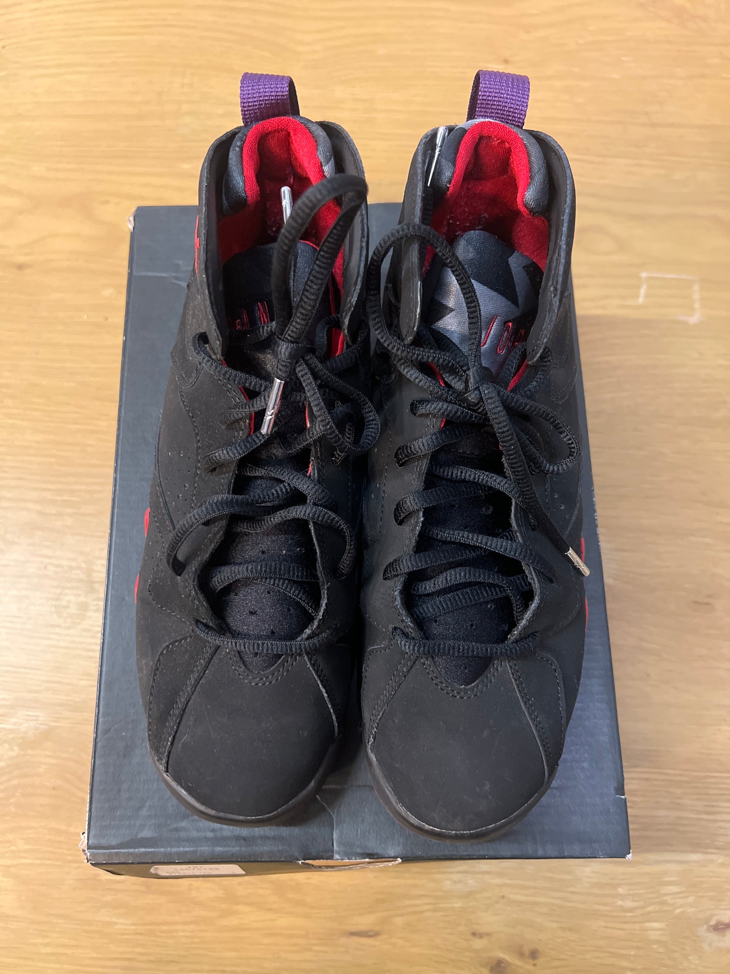 AIR JORDAN 7 RETRO GS RAPTOR 2012 USED SIZE 7Y