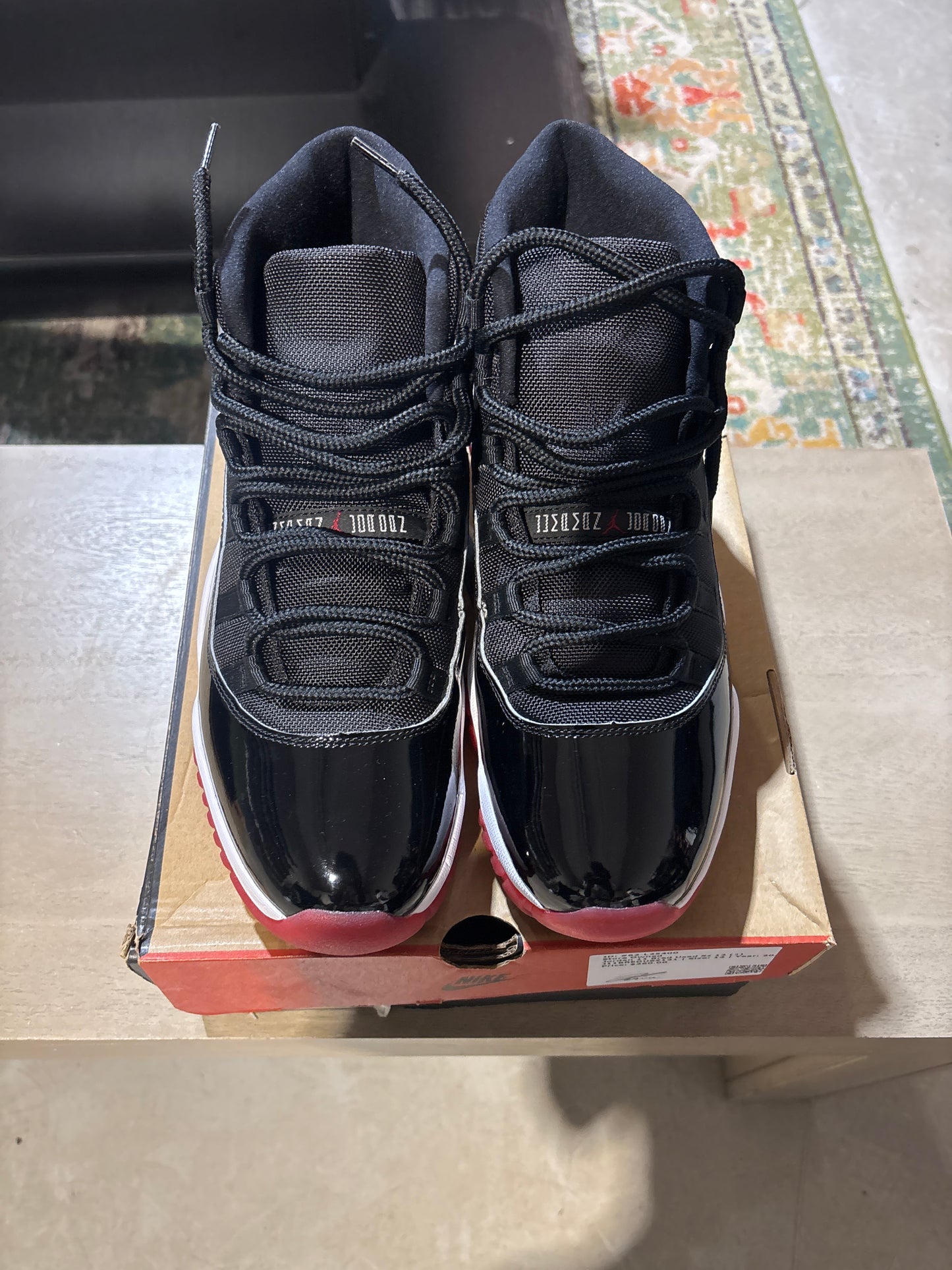 Jordan 11 Bred Used Sz 12 (1)