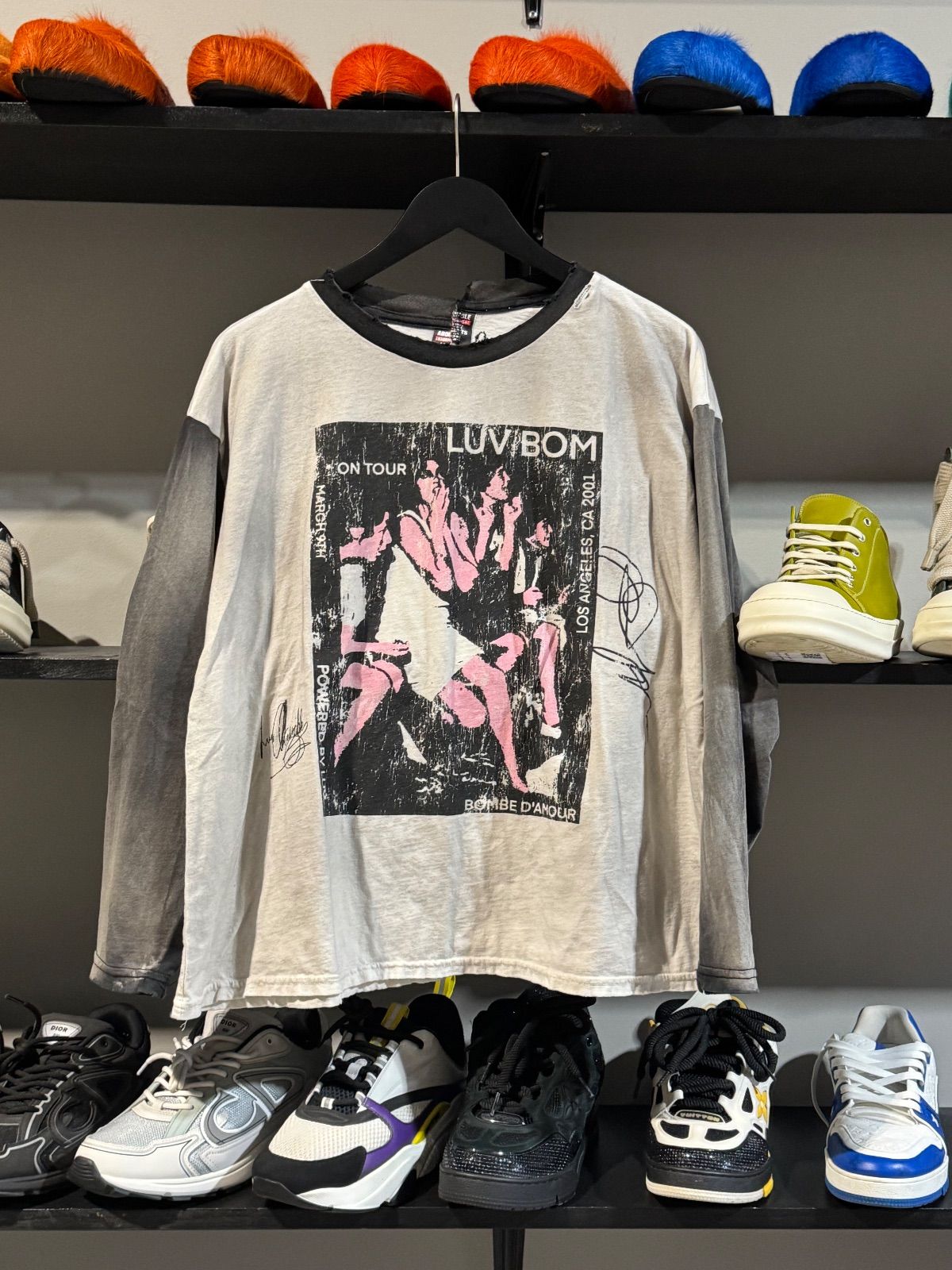 Abominable Reconstructed Longsleeve Pink/White