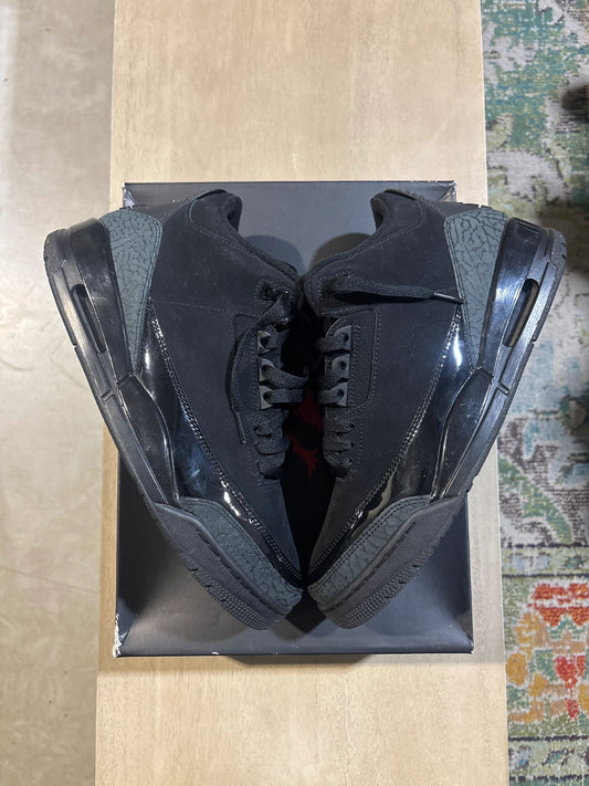 Jordan 3 Retro Black Cat (2025) - Pre-Owned