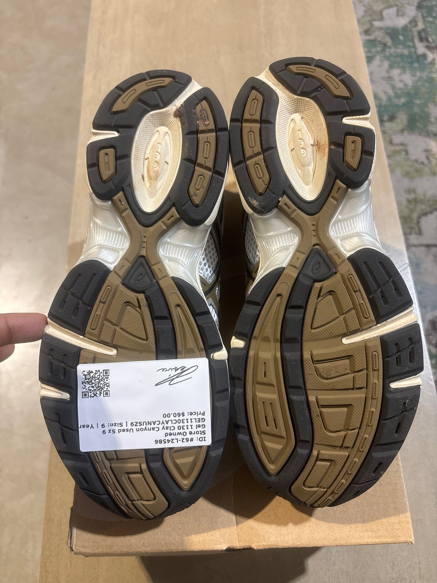 Gel 1130 Clay Canyon Used Sz 9