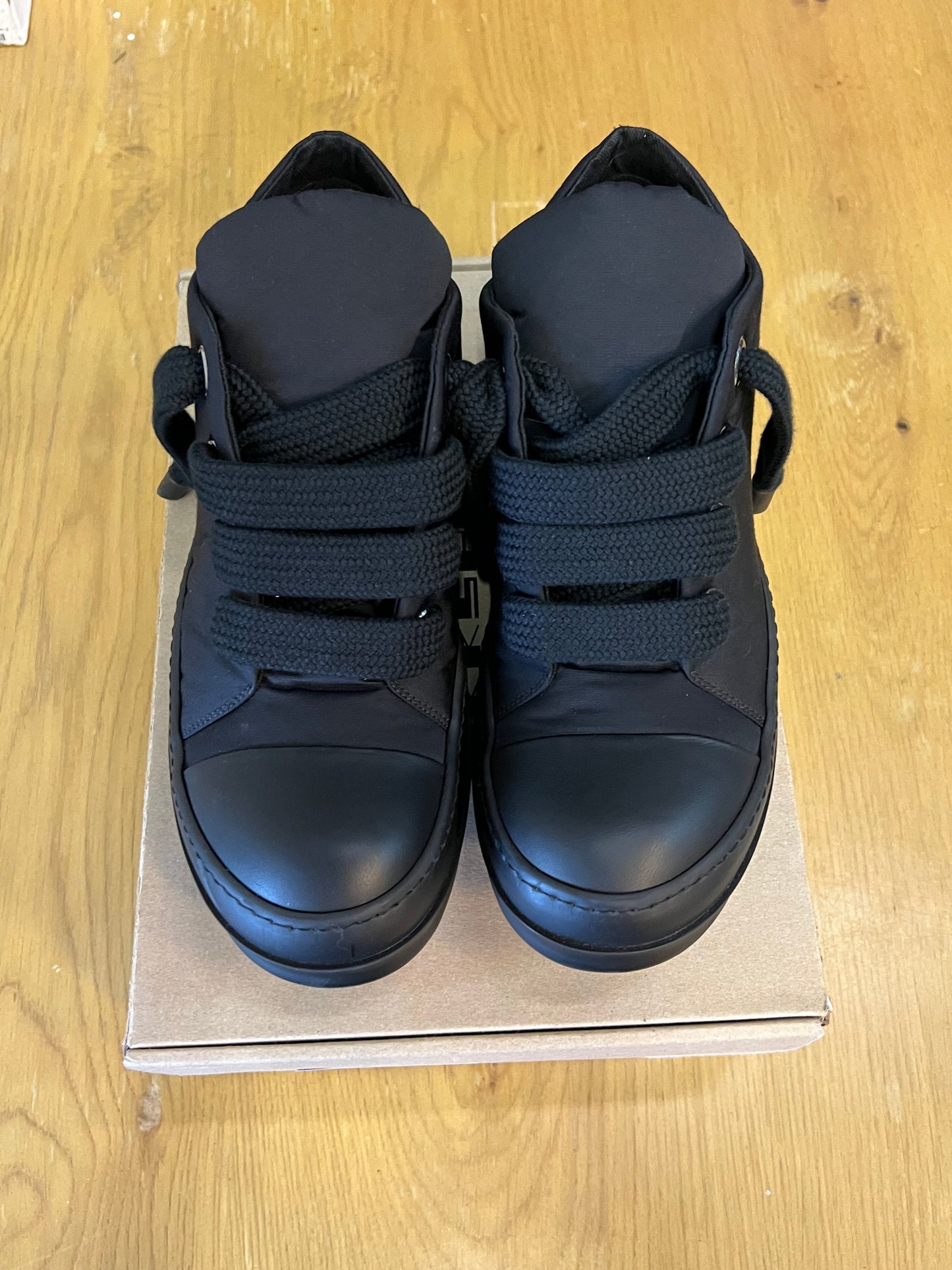 rick owens drkshdw jumbo lace black/black used
