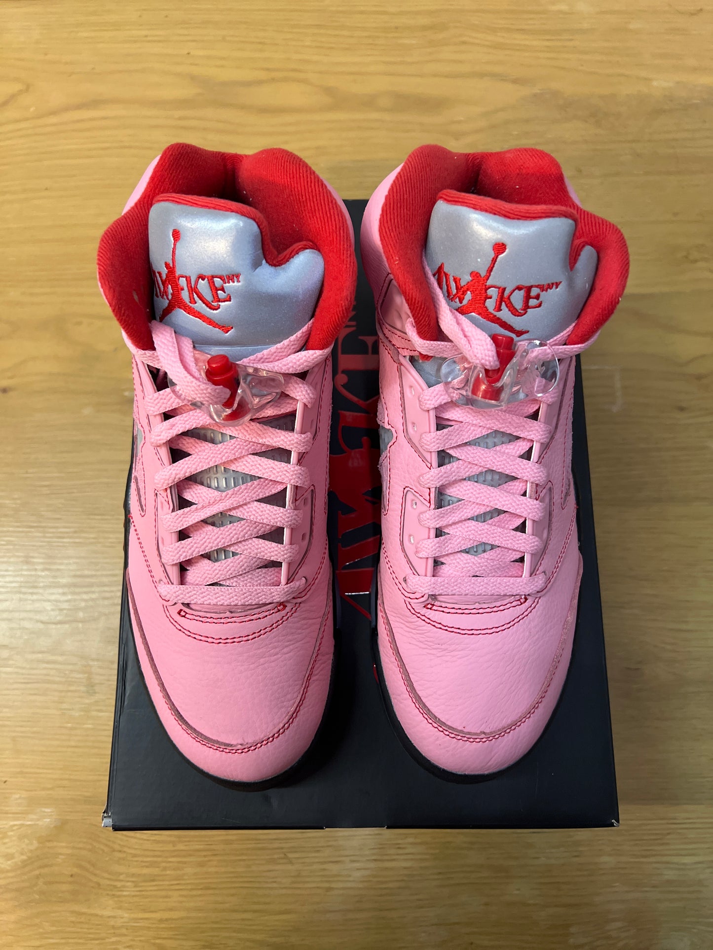 Air Jordan 5 Retro Awake Artic Pink Used Sz 9