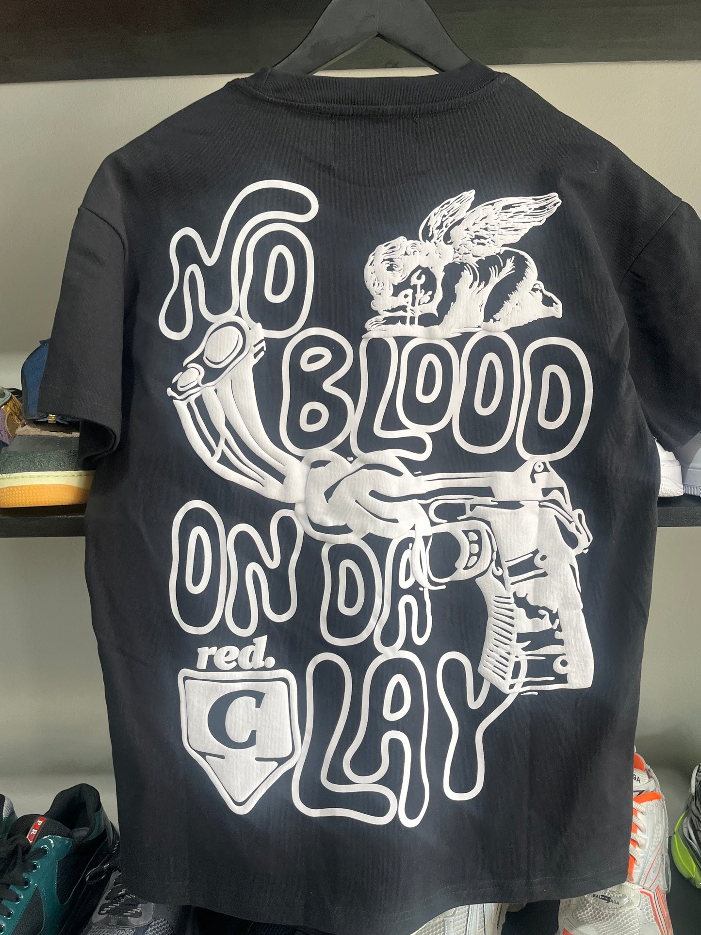 Red Clay NBODC Heavy Weight T-shirt - Black