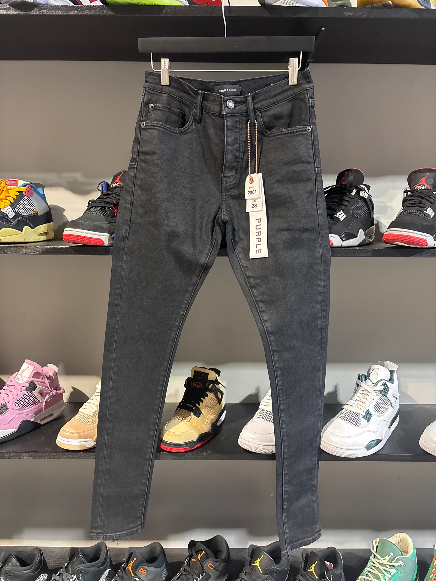 Purple Brand Jeans Reg Black Sz 28